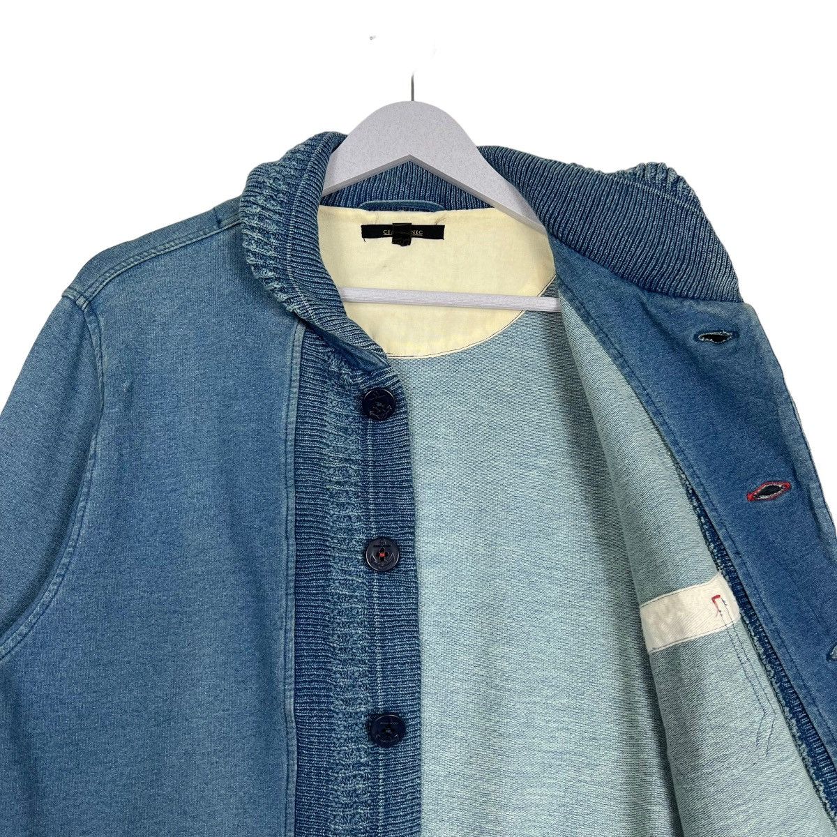 Ciaopanic 🔥 CIAOPANIC INDIGO SHAWL COLAR NAVY JACKET Size US M / EU 48-50 / 2 - 10 Thumbnail