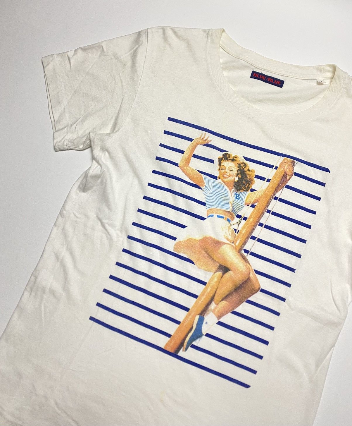 Blue Blue Japan Rare Blue Blue Japan x Marilyn Monroe Size US M / EU 48-50 / 2 - 1 Thumbnail