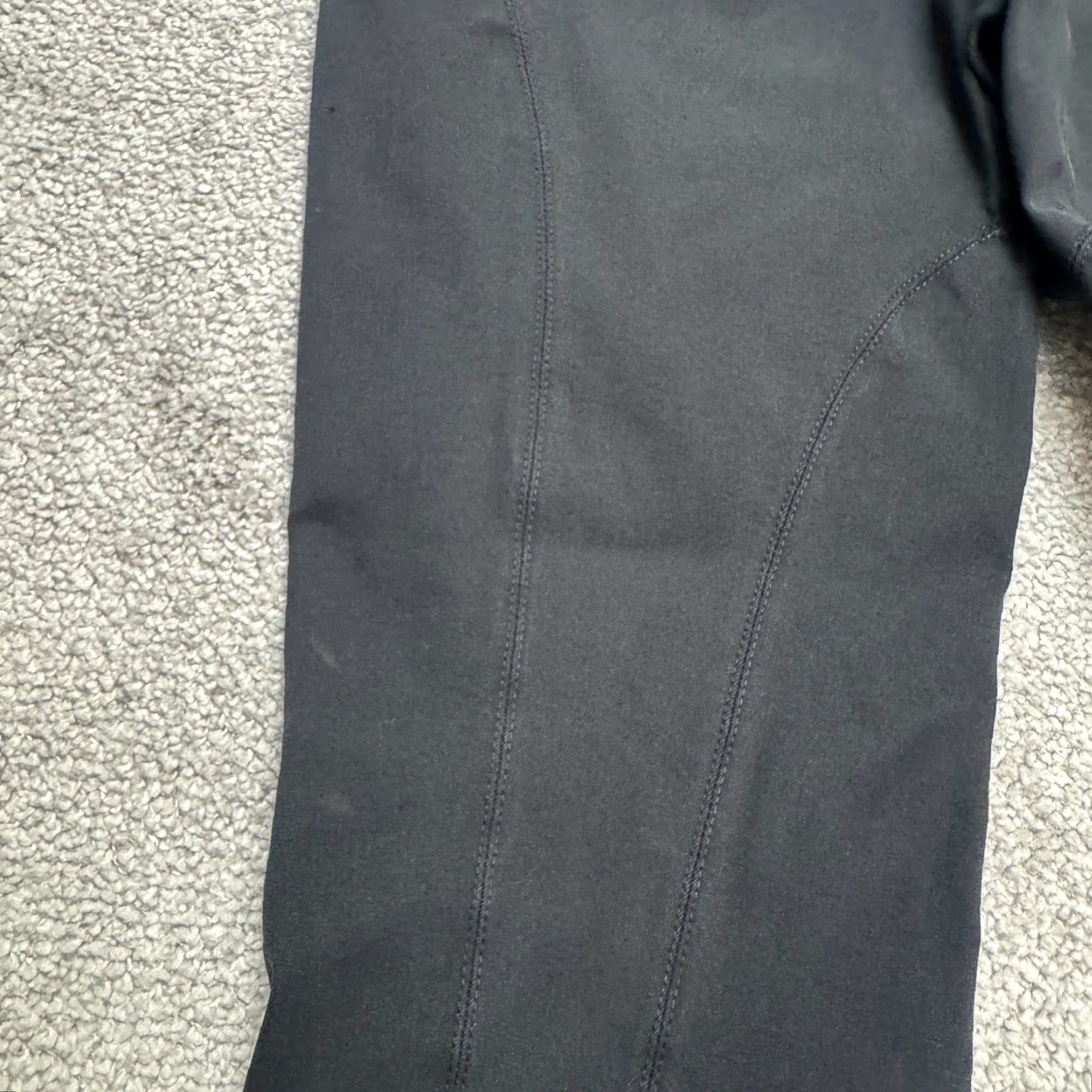 Theory Theory Women's Pants Pull On Ankle Mid Rise 2 Black 25.5in Inseam Cotton Blend Stretch Breathable Easy Care Logo Flat Front Regular Size 26" / US 2 / IT 38 - 5 Thumbnail