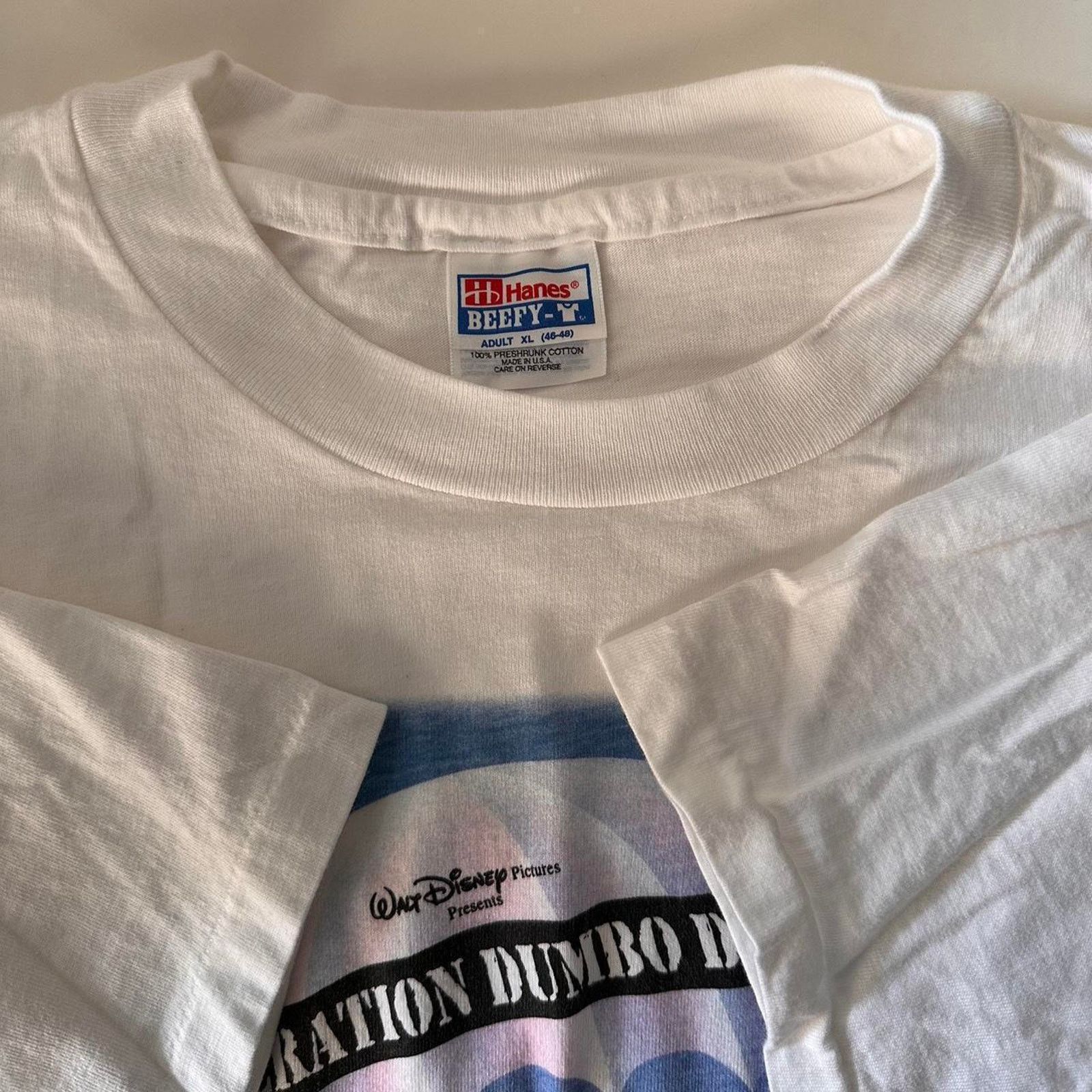Disney × Hanes × Vintage Vintage Operation Dumbo Drop Movie Shirt Size US XL / EU 56 / 4 - 6 Thumbnail