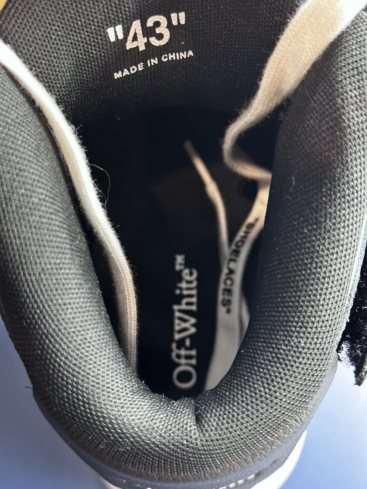Off-White Off-White Out Of Office High Top Sneakers Size US 10 / EU 43 - 6 Thumbnail