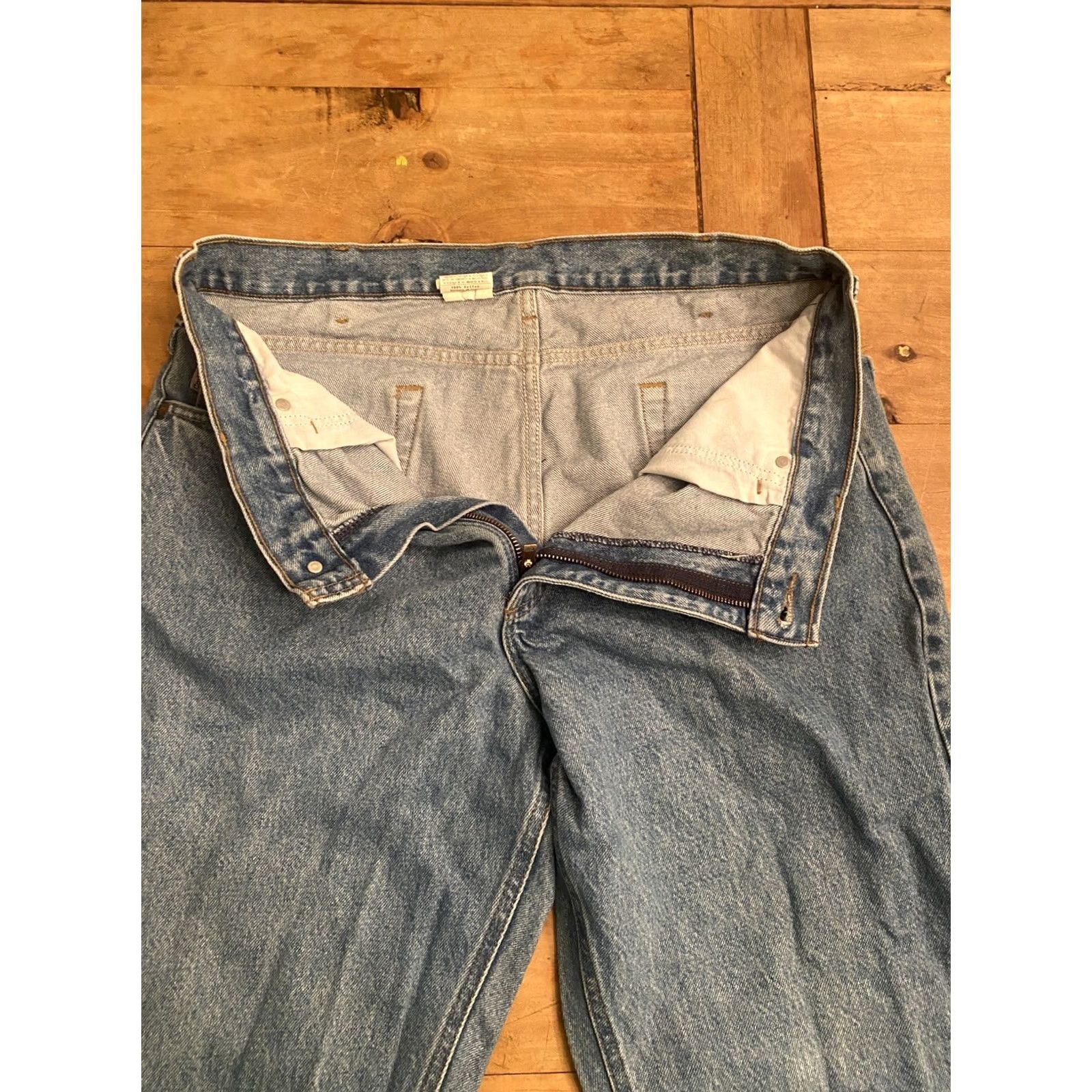 Carhartt VINTAGE Carhartt Jeans Work 5-Pocket Denim Blue 38X30 Regular Men’s Size US 38 / EU 54 - 5 Thumbnail
