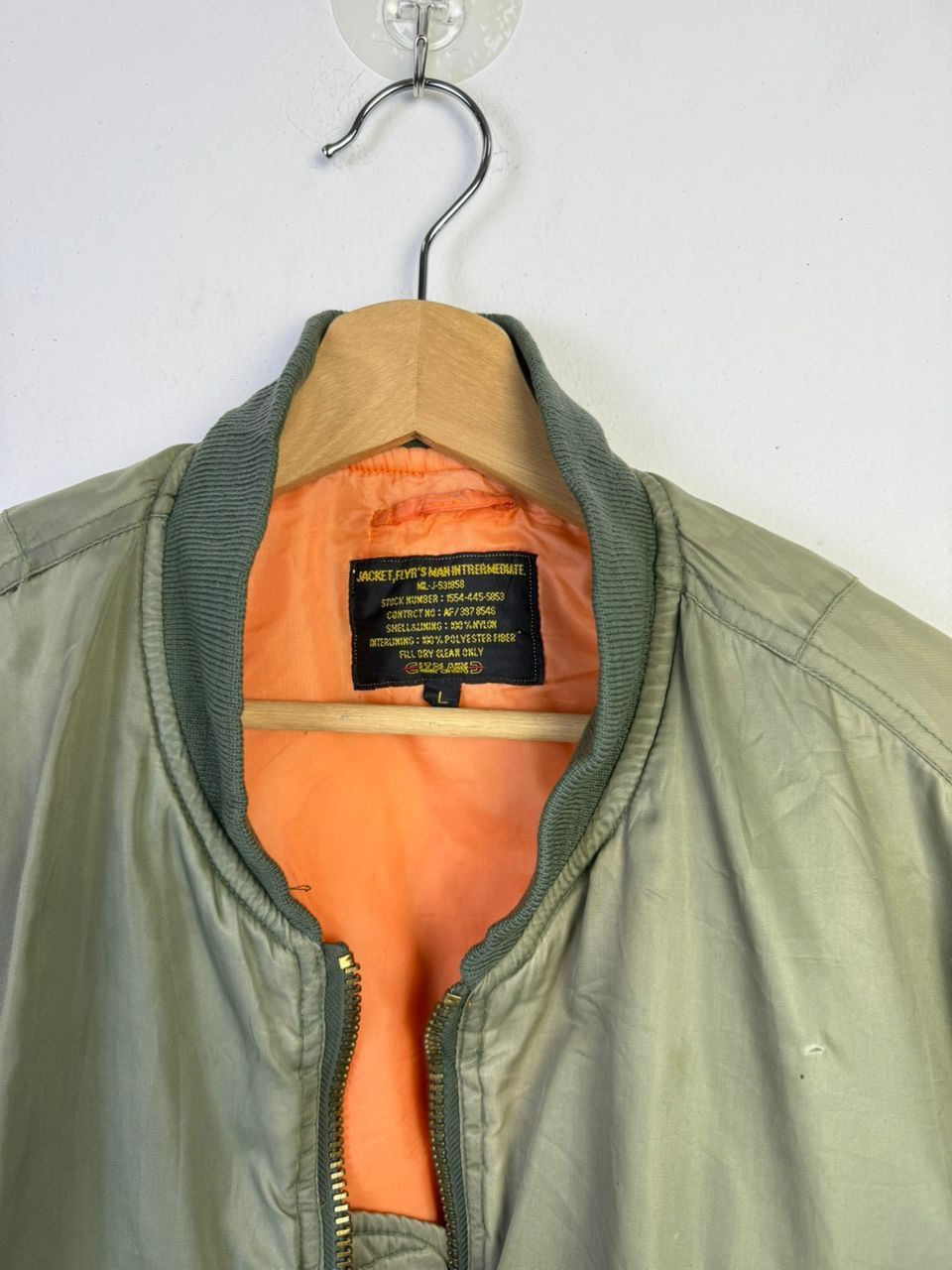 Other Vintage Flight Jacket Army Size US L / EU 52-54 / 3 - 5 Thumbnail