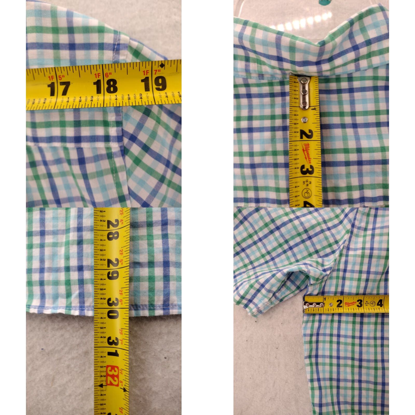 Chaps Chaps Shirt Mens XL Plaid Button-Down Multicolor Colorful Classic Size US XL / EU 56 / 4 - 9 Thumbnail