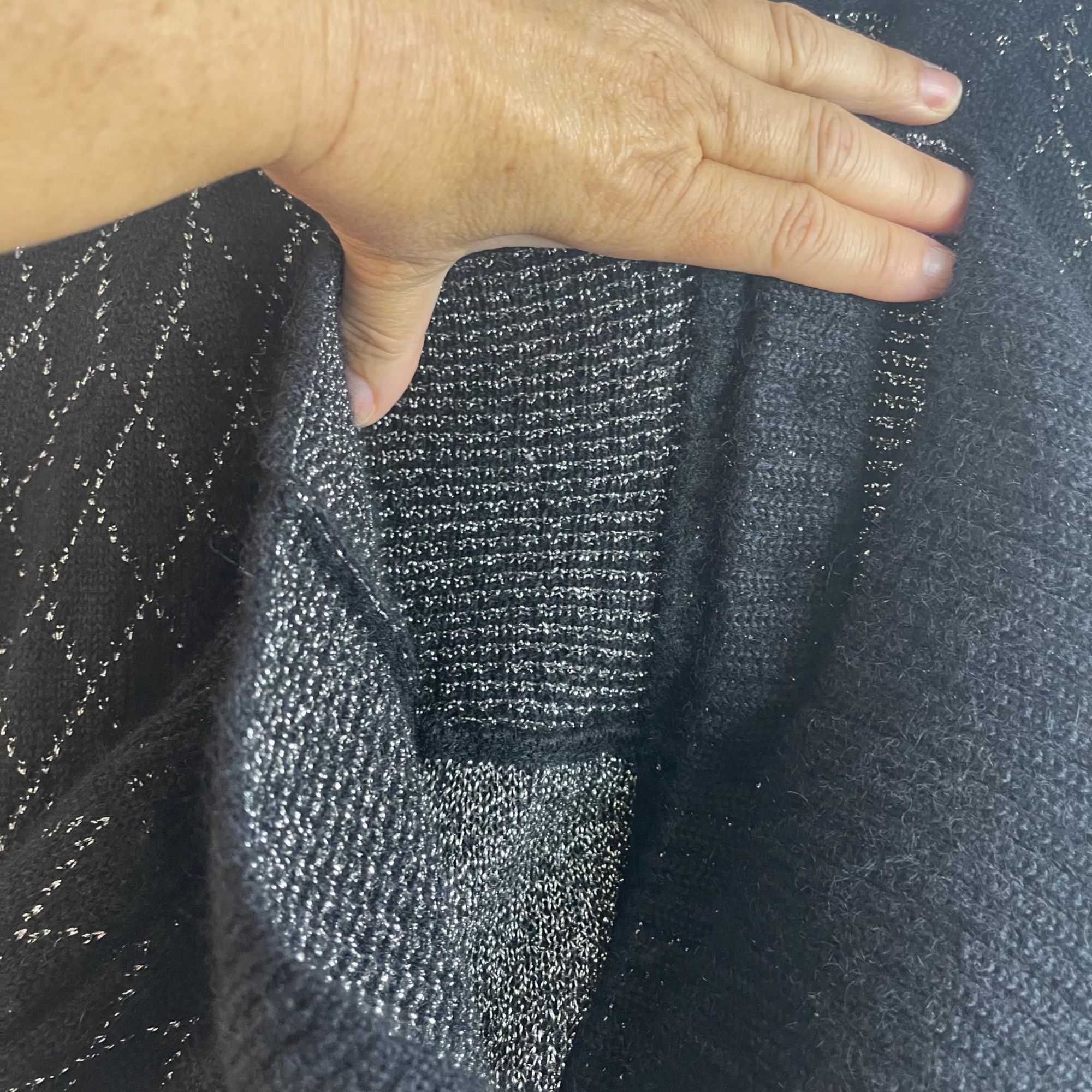 Vintage Alain Austin Vintage Womens Sweater Size 44 Black Size M / US 6-8 / IT 42-44 - 8 Thumbnail