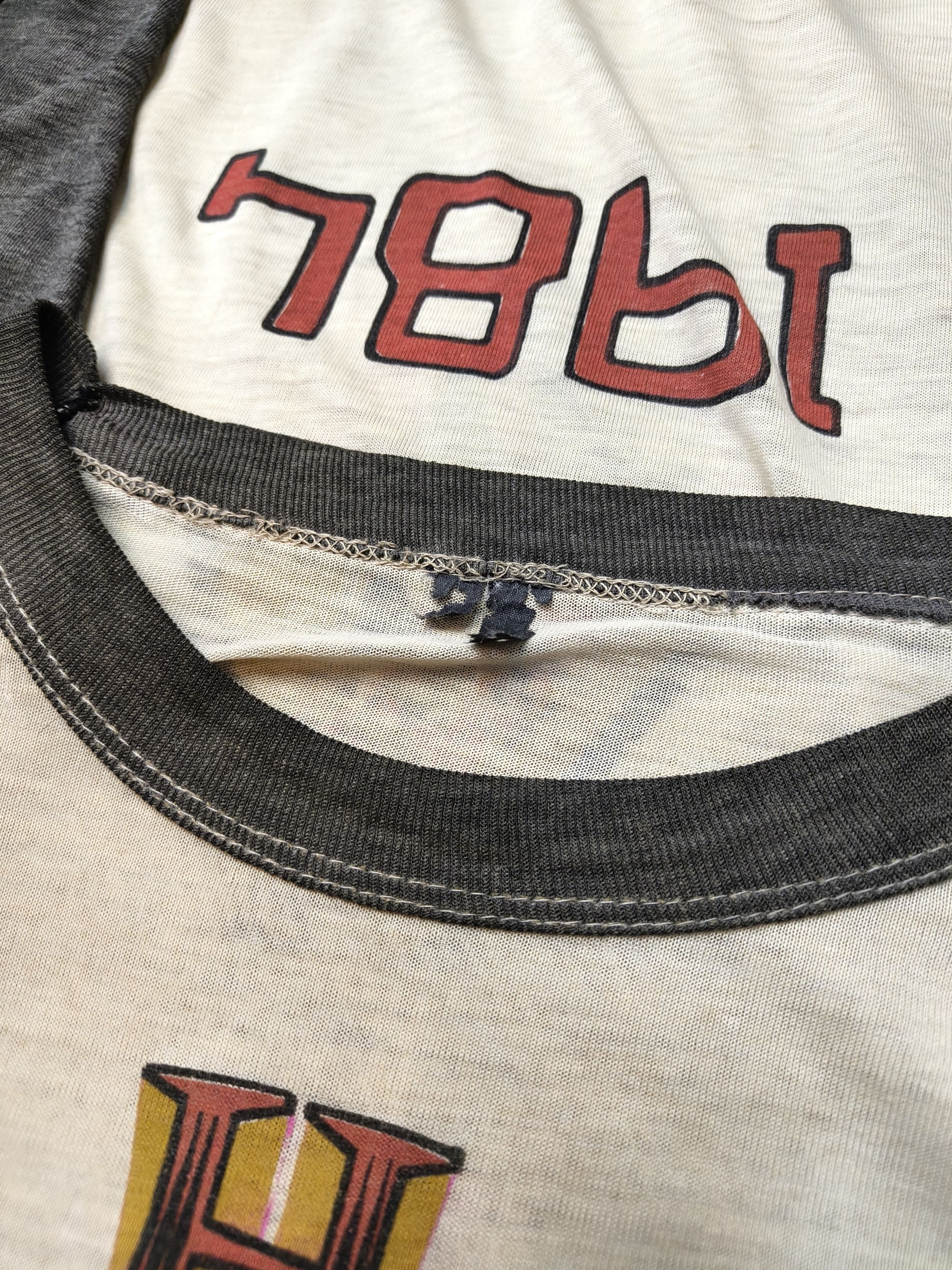 Band Tees Vintage 80's Van Halen Band Tour Smoking Baby Longsleeve 3Q Size US L / EU 52-54 / 3 - 6 Thumbnail