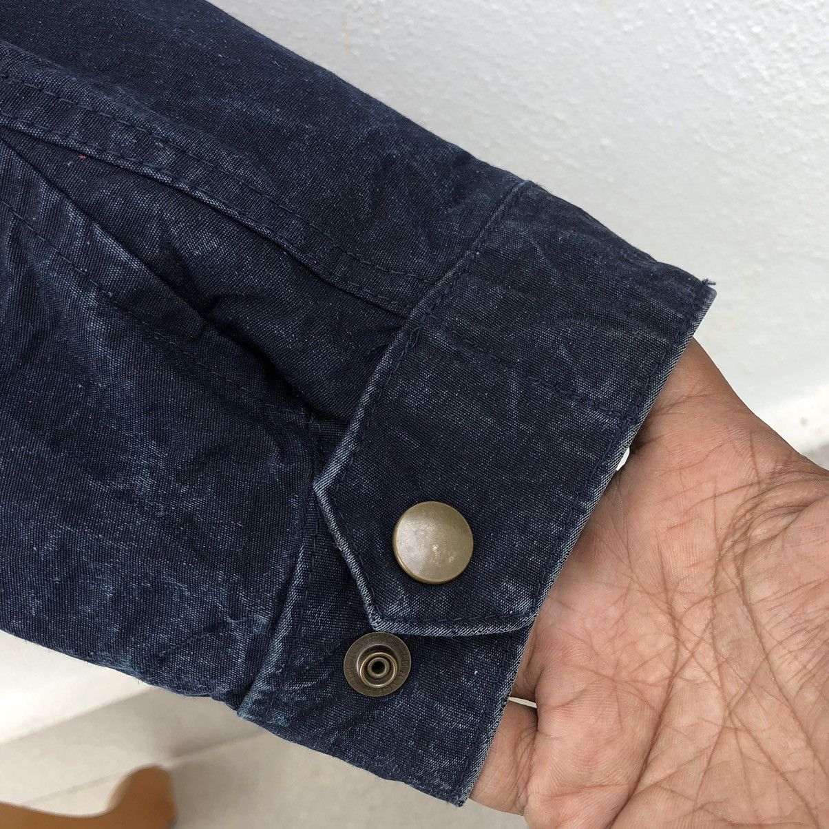 Blue Blue Japan Japan Blue Jeans Indigo Blue Anorak Hooded Parka Jacket Size US M / EU 48-50 / 2 - 15 Thumbnail