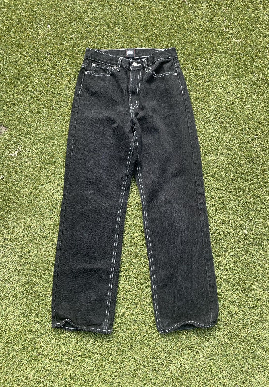 Bdg BDG Urban Outfitters Cowboy High Rise Black Denim Size 28 Size US 28 / EU 44 - 1 Thumbnail