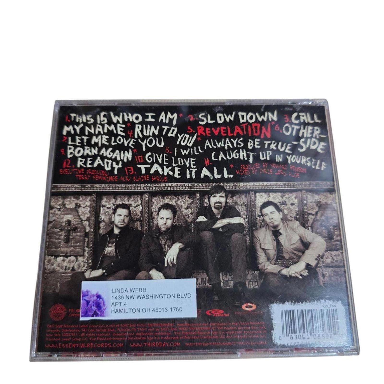 Other Revelation by Third Day (CD, July 2008, Provident Music) Size ONE SIZE - 2 Thumbnail