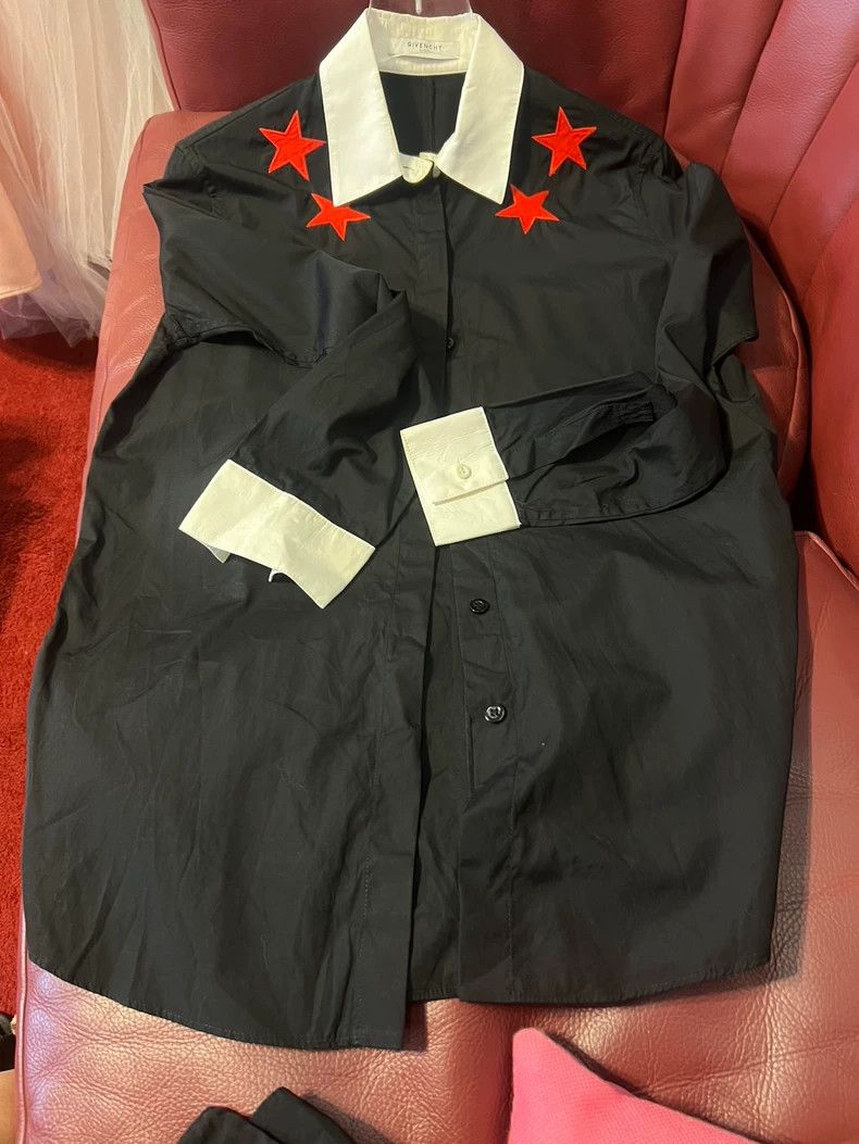 Givenchy Givenchy Five-pointed star long sleeve shirt Size US S / EU 44-46 / 1 - 5 Thumbnail