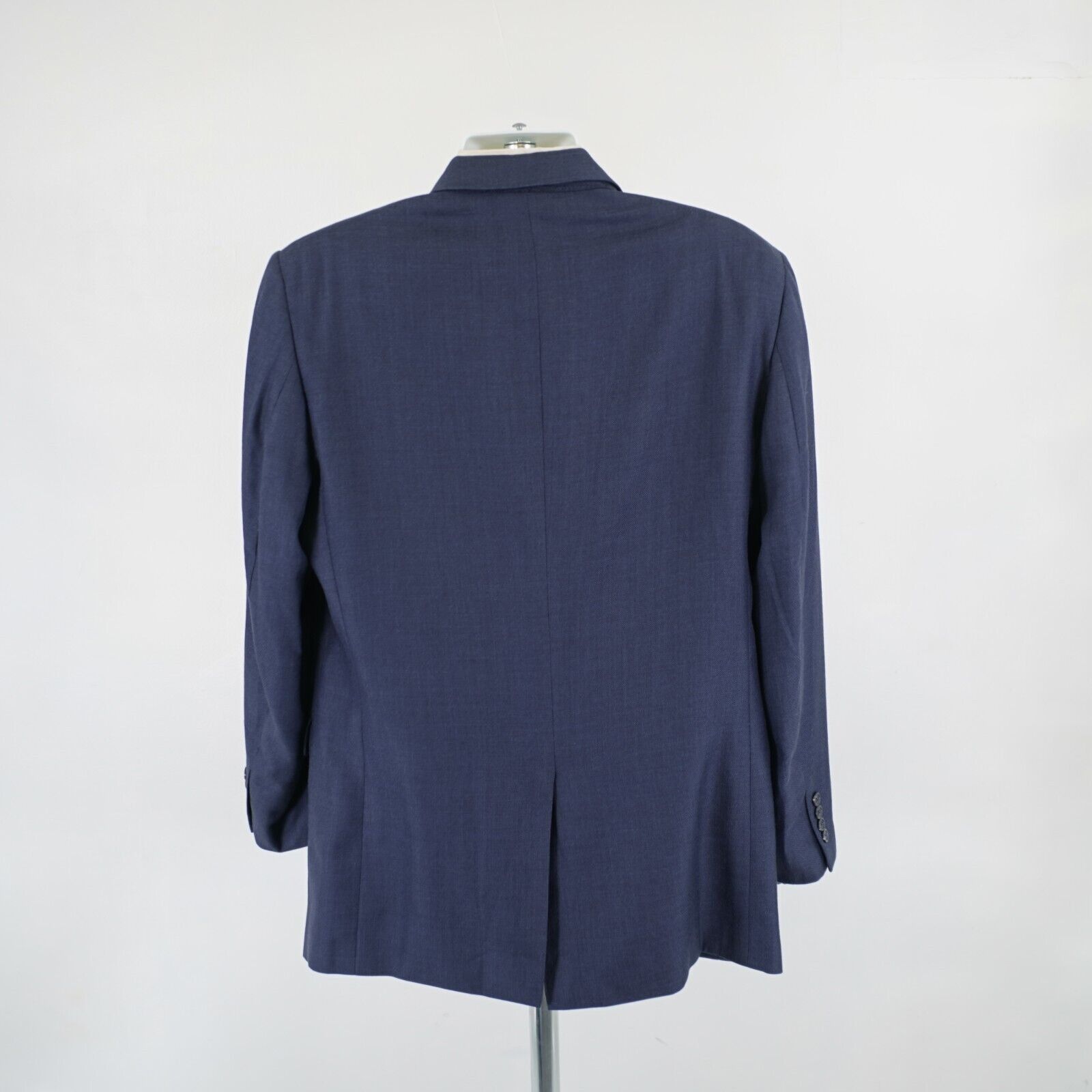 Jos. A. Bank Jos A Bank Wool Blue / Black Sharkskin Blazer 42L / Slim 44 Size 42L - 7 Thumbnail