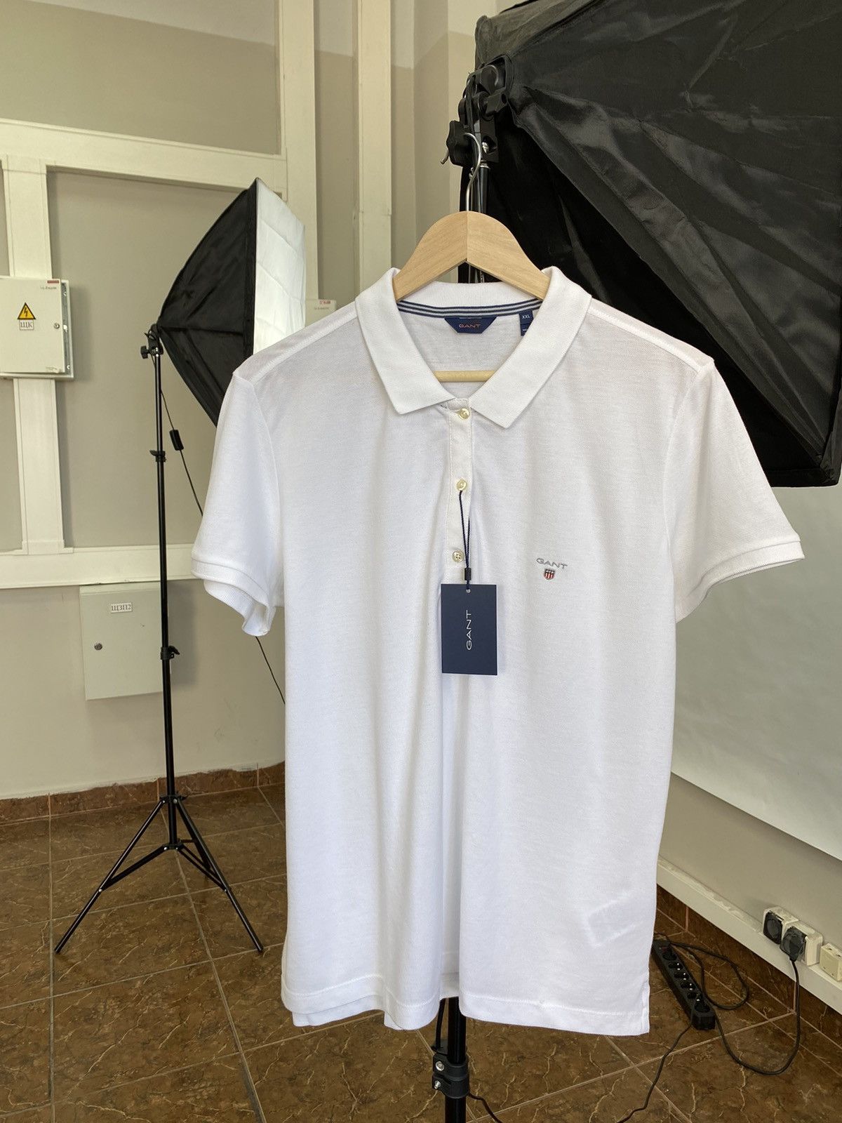 Gant 🇺🇸 Vintage Gant Polo T-Shirt Retro Rare Hype Y2K Size US XL / EU 56 / 4 - 1 Thumbnail