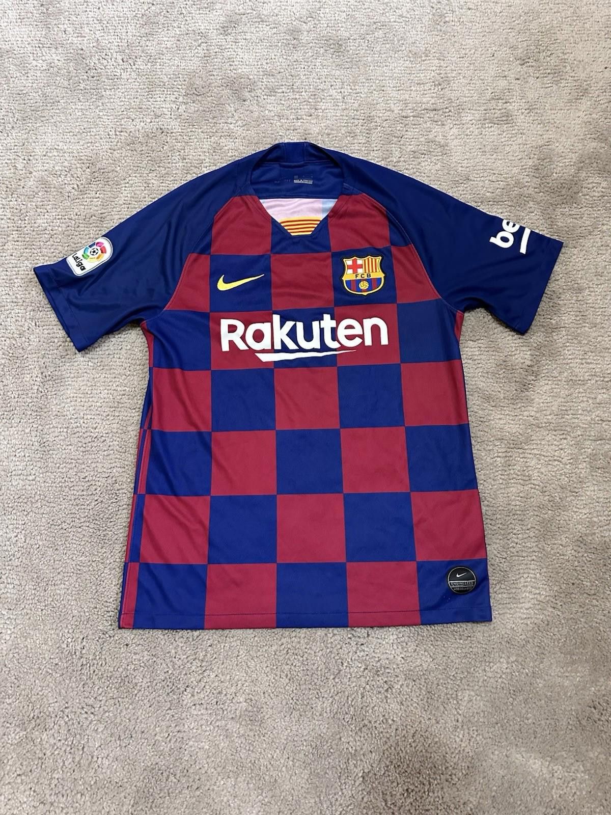 Nike #7 Coutinho Barcelona 2019/20 Football Shirt Soccer Jersey Size US M / EU 48-50 / 2 - 1 Thumbnail