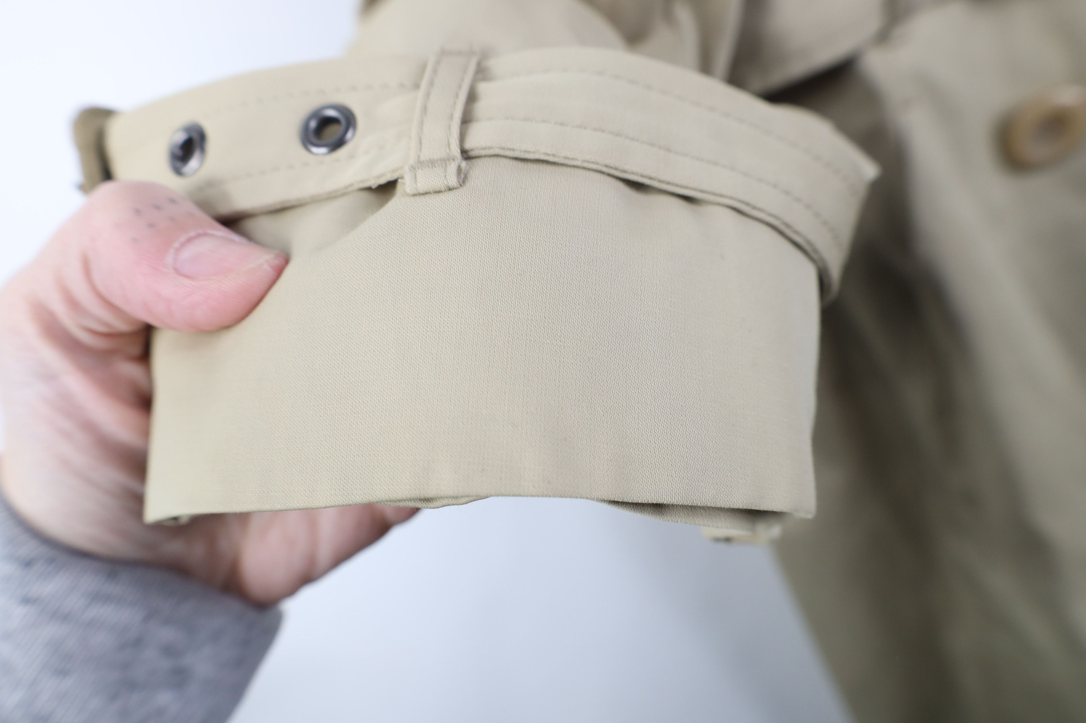 Vintage Vintage 90s Y2K Streetwear Trench Coat Rain Jacket Beige Size XL / US 12-14 / IT 48-50 - 8 Thumbnail