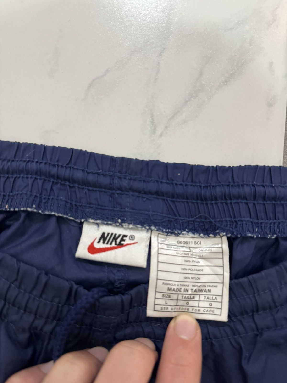 Nike Vintage Baggy Nike Trackpants L Size US 32 / EU 48 - 4 Thumbnail