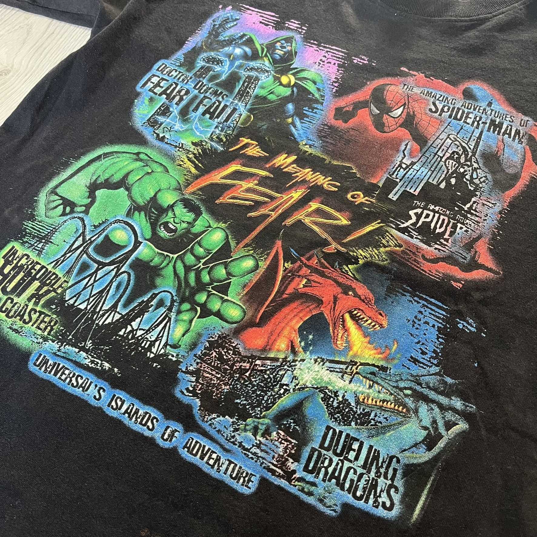Marvel Comics spiderman meaning of fear universal tee Size US M / EU 48-50 / 2 - 2 Thumbnail