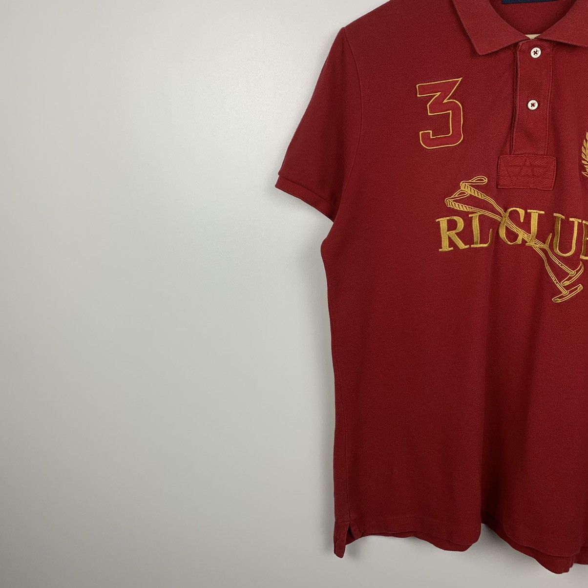 Ralph Lauren Sport Vintage Polo Ralph Lauren Red Polo Shirt Women’s XL RL Club Size XL / US 12-14 / IT 48-50 - 4 Thumbnail