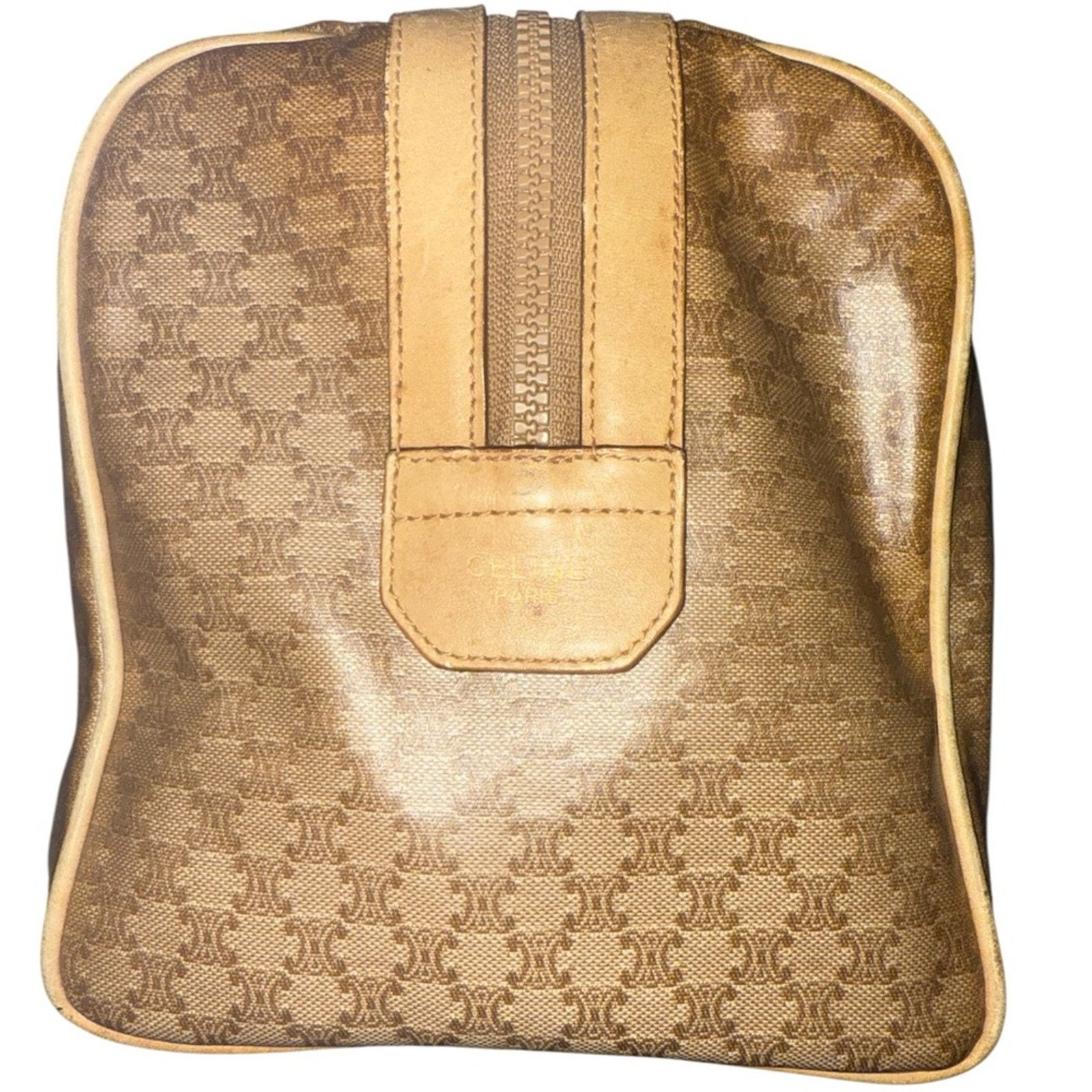 Celine Vintage Celine Macadam Boston Bag Size ONE SIZE - 5 Thumbnail