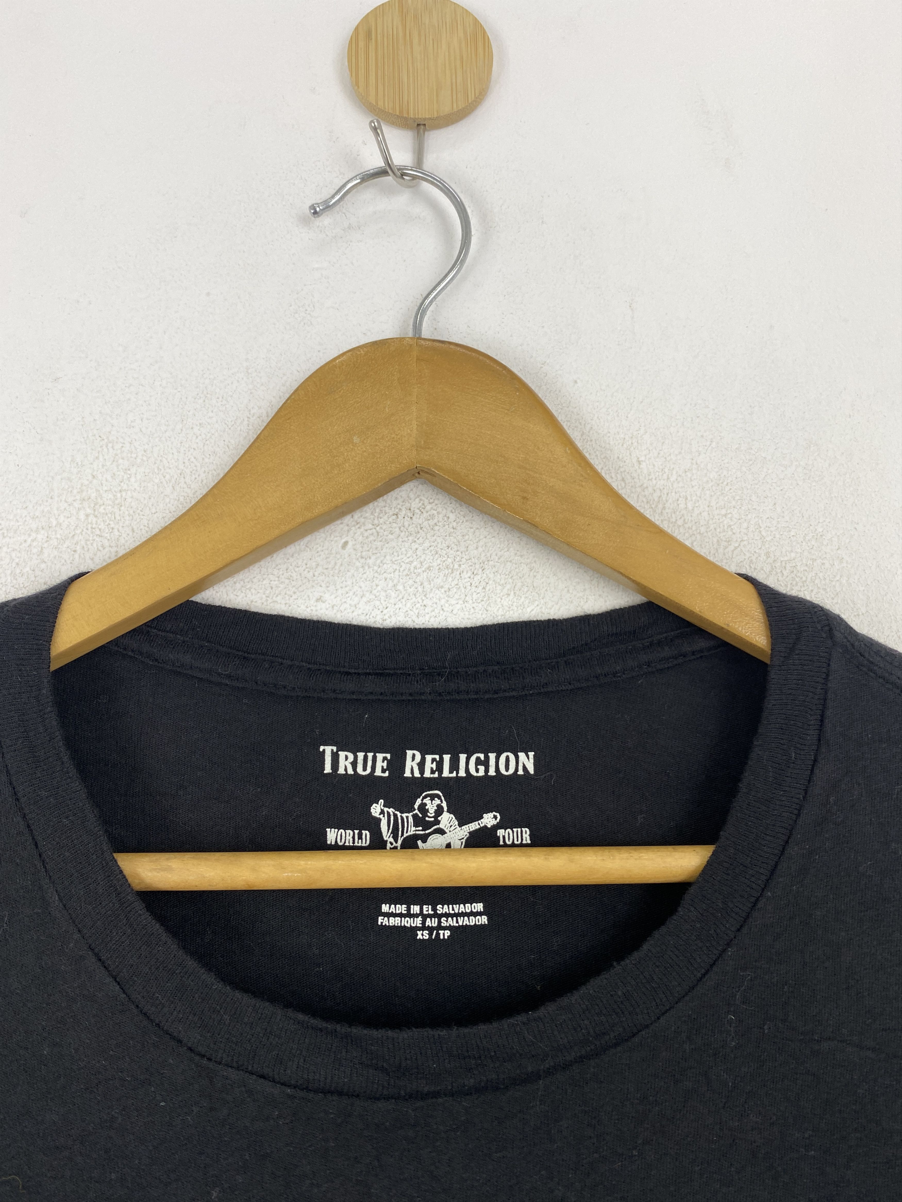 True Religion × Vintage Vintage True Religion World Tour Printed Tee TA0682 Size US XS / EU 42 / 0 - 12 Thumbnail