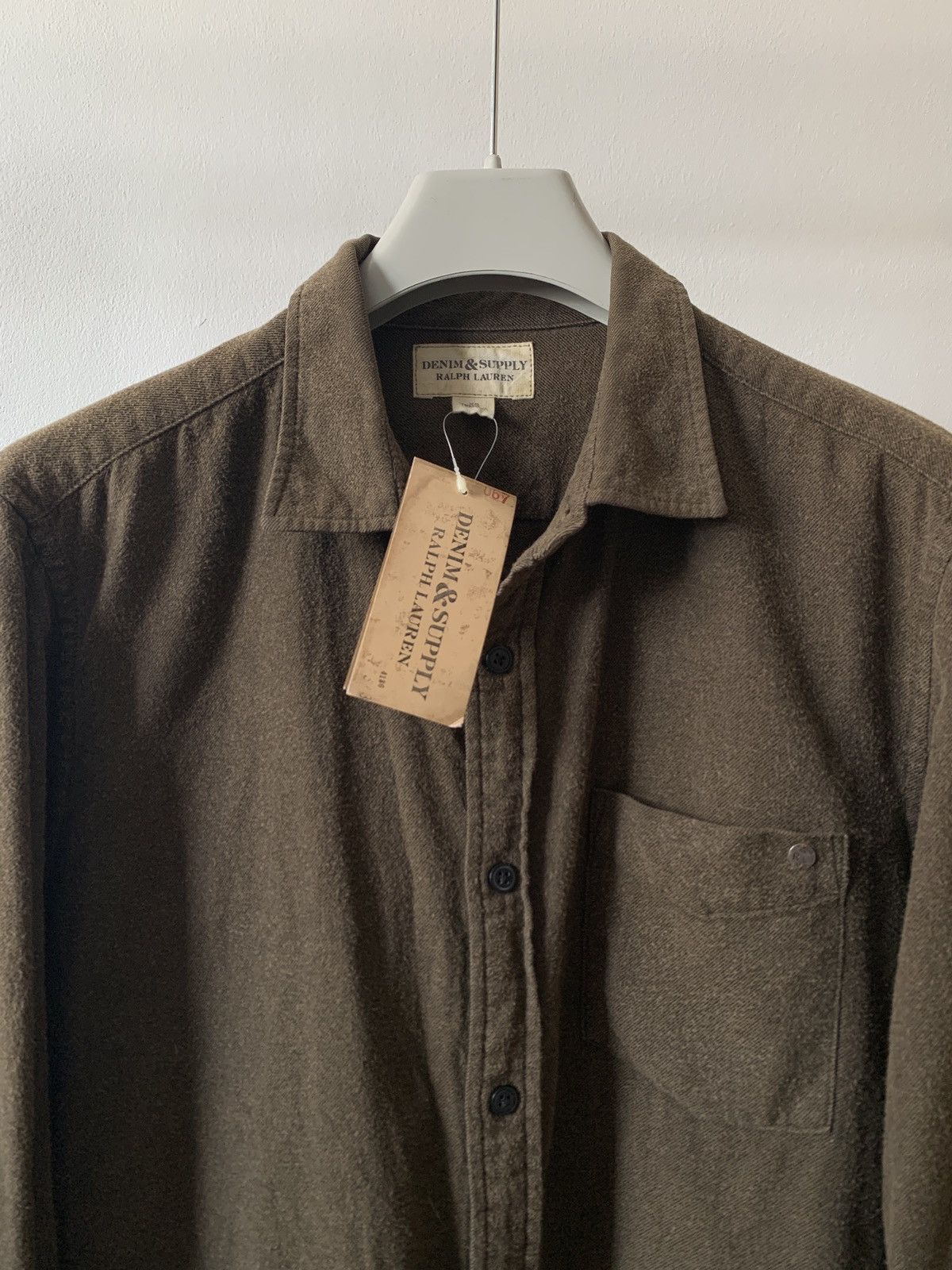 RRL Ralph Lauren Vintage RL Ralph Lauren Denim&Supply Patchwork Shirt Size US M / EU 48-50 / 2 - 3 Thumbnail
