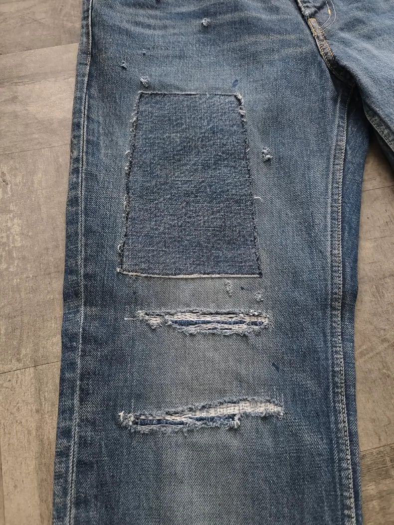 Visvim visvim size w34l30 18aw 03d14 Wash Cut Jeans 2503-Nextarrow Size US 30 / EU 46 - 4 Thumbnail