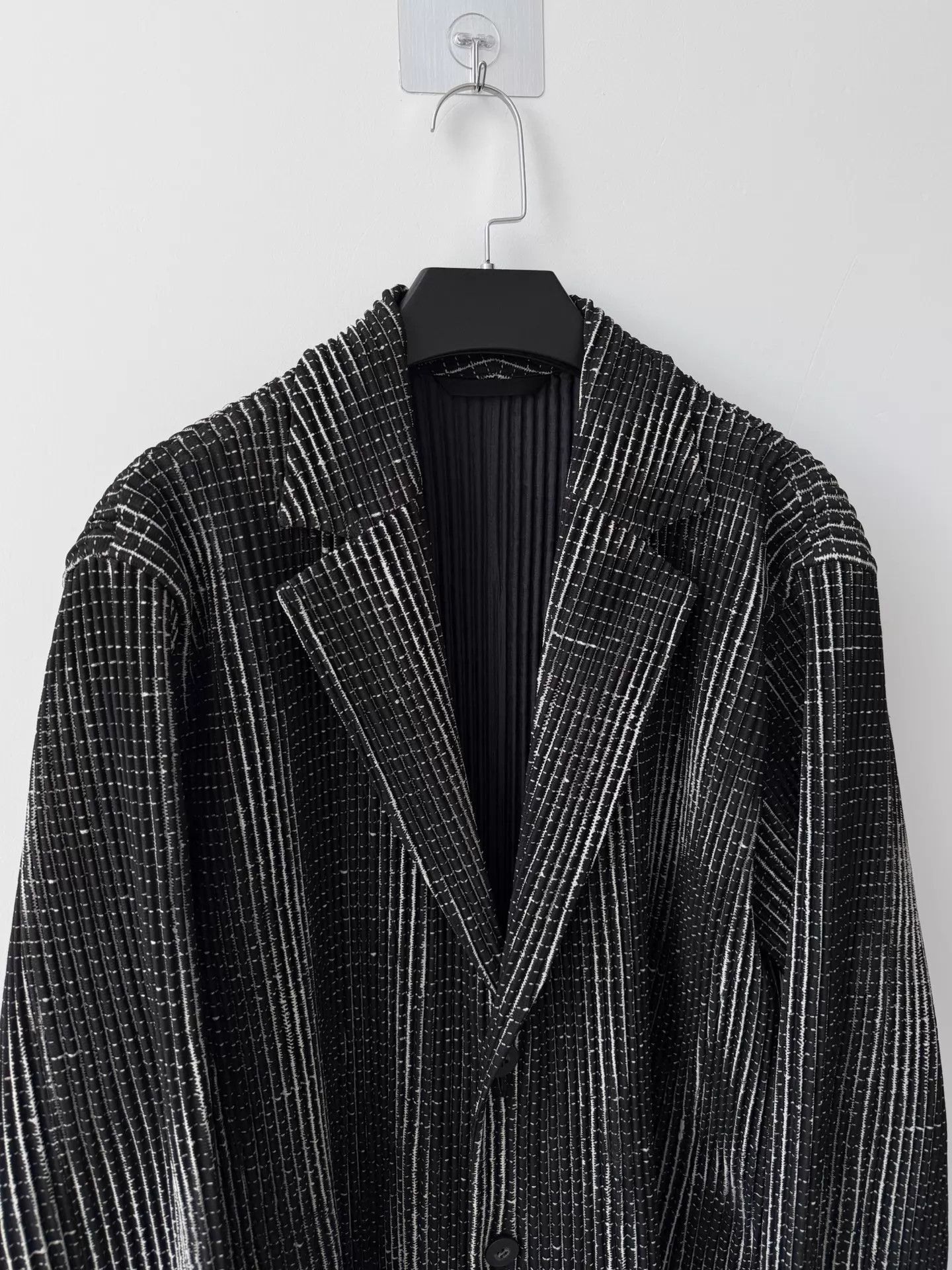 Homme Plisse Issey Miyake HOMME PLISSÉ ISSEY MIYAKE Gradient Texture Blazer 3 Size US L / EU 52-54 / 3 - 4 Thumbnail