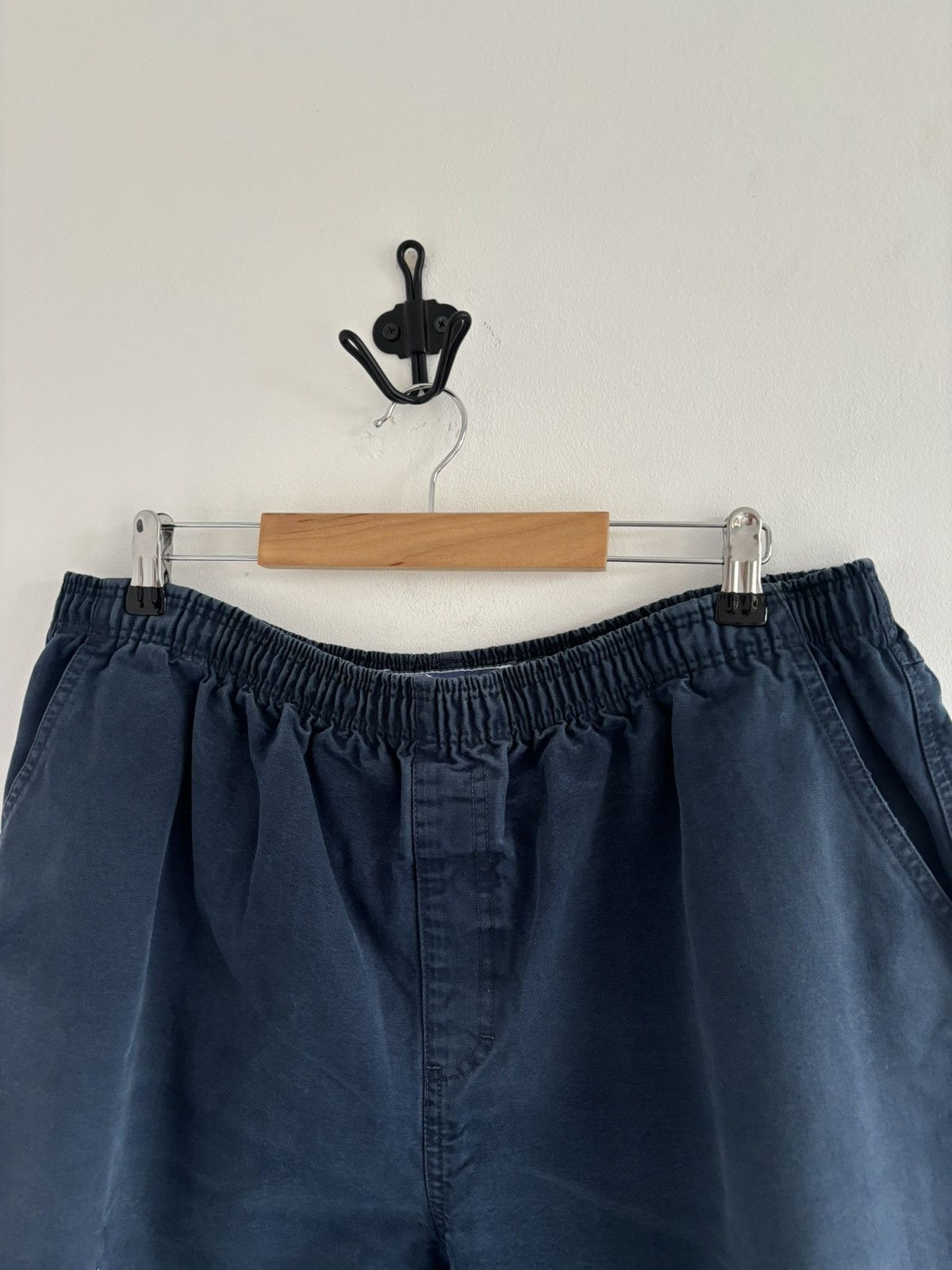 Japanese Brand × Quicksilver × Quiksilver Vintage Quicksilver Cotton Navy Shorts Size US 36 / EU 52 - 2 Thumbnail