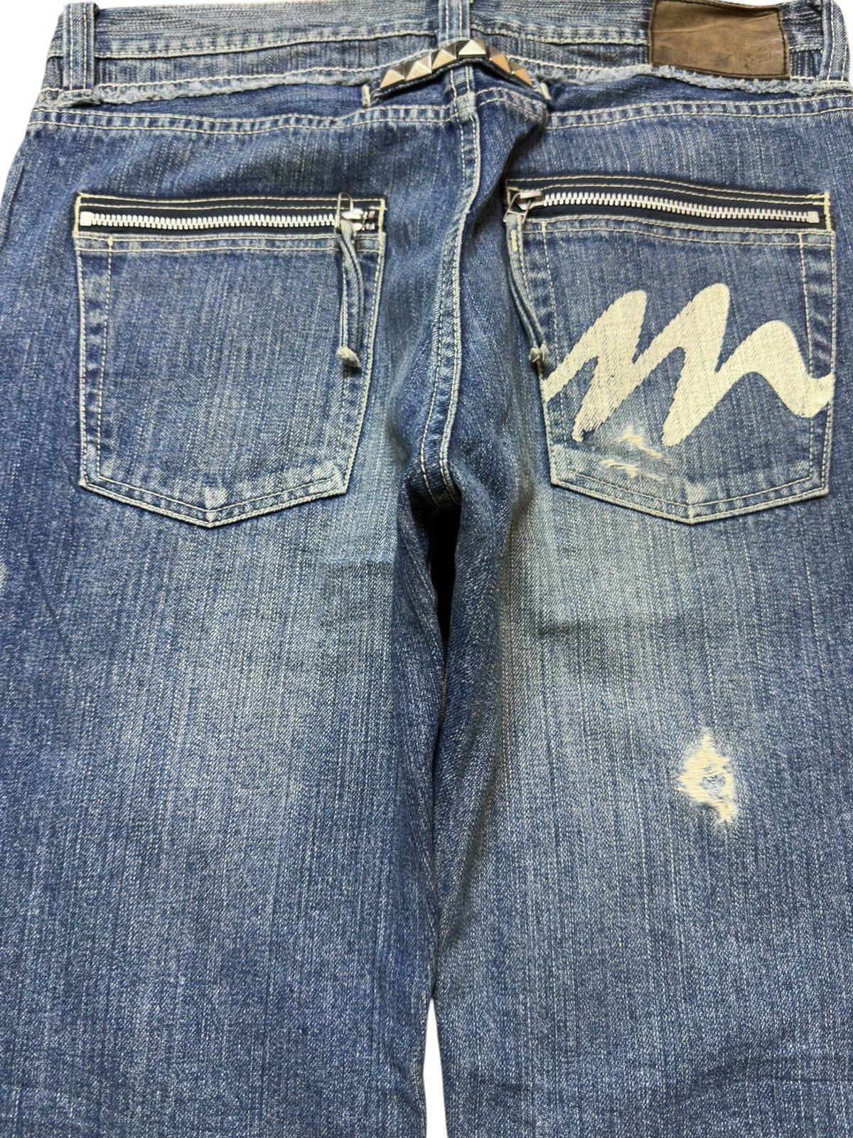 Montage Vintage Montage Studded Evisu Style Denim Size US 32 / EU 48 - 6 Thumbnail