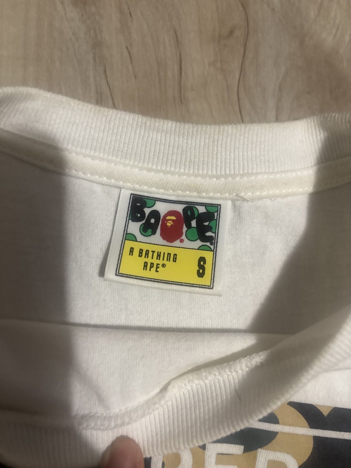 Bape Bape busy work square tee Size US S / EU 44-46 / 1 - 3 Thumbnail