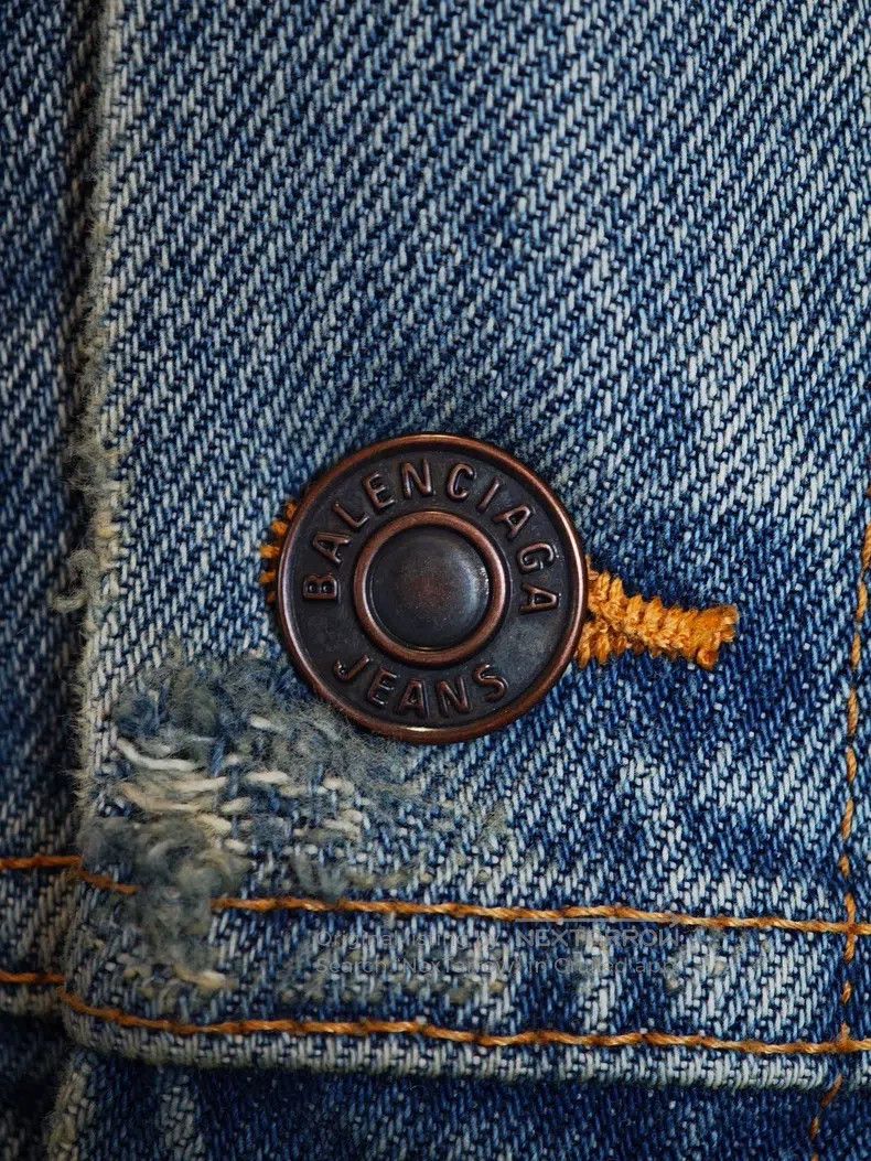 Balenciaga Balenciaga Denim jacket Size US M / EU 48-50 / 2 - 4 Thumbnail