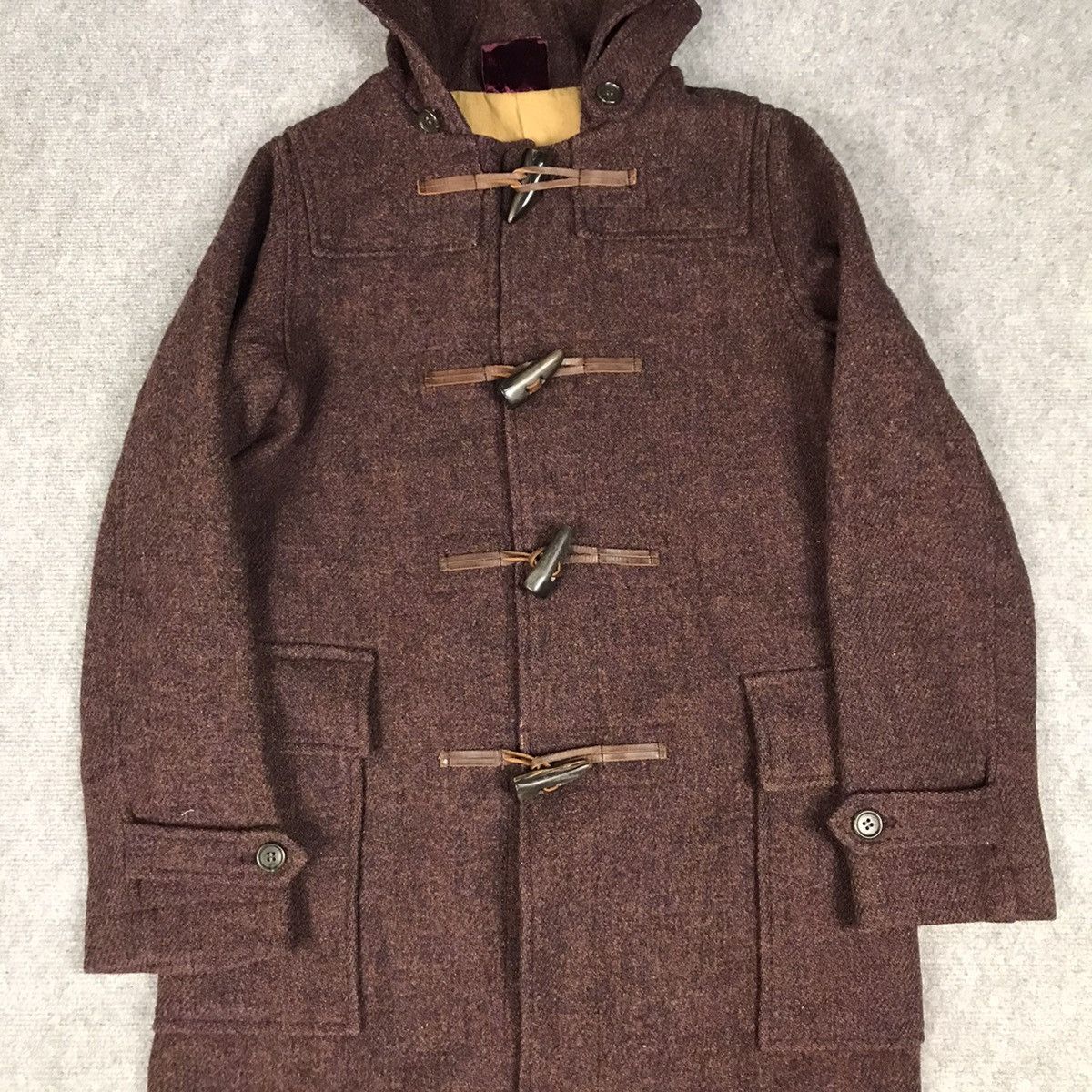 Harris Tweed × Japanese Brand HARRIS TWEED DUFFUR WOOL JACKET Size US S / EU 44-46 / 1 - 4 Thumbnail