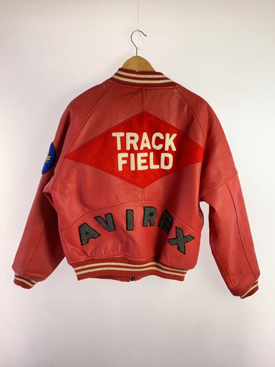 Avirex Avirex Leather Stadium Jacket Red Size US S / EU 44-46 / 1 - 2 Thumbnail