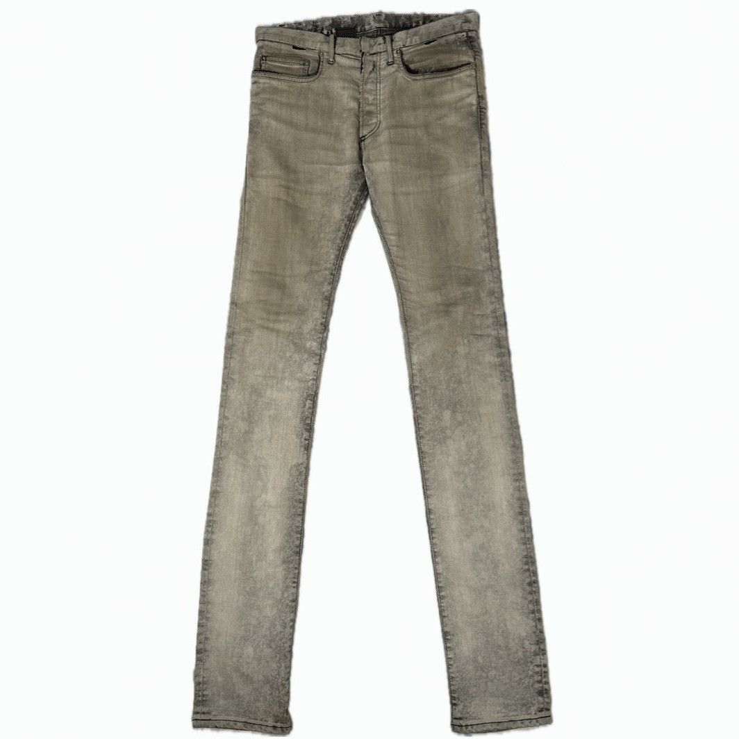 Dior × Kris Van Assche Dior Homme SS17 Red Stitch Punk Jeans | Grailed