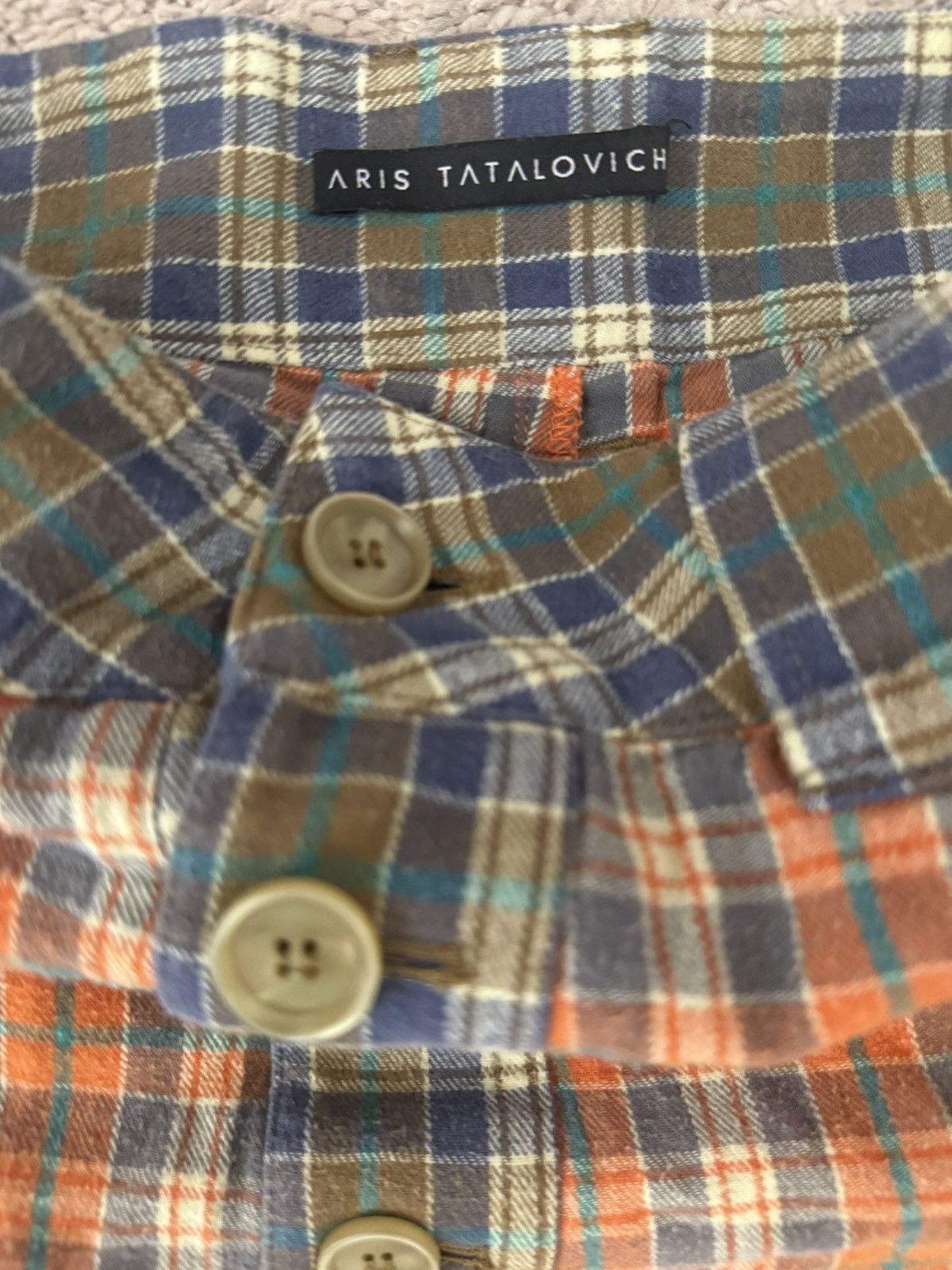 Aris Tatalovich Aris Tatalovich Plaid Shorts Size US 32 / EU 48 - 2 Thumbnail