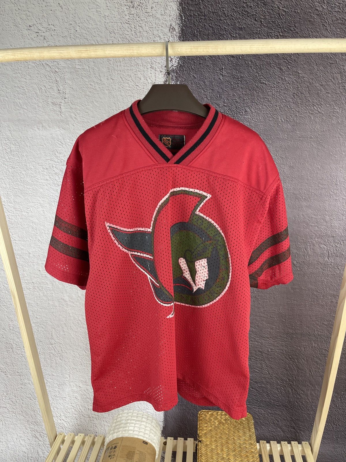 NHL Campri NHL Ottawa Senators vintage 1991 #22 jersey shirt Size US L / EU 52-54 / 3 - 1 Thumbnail