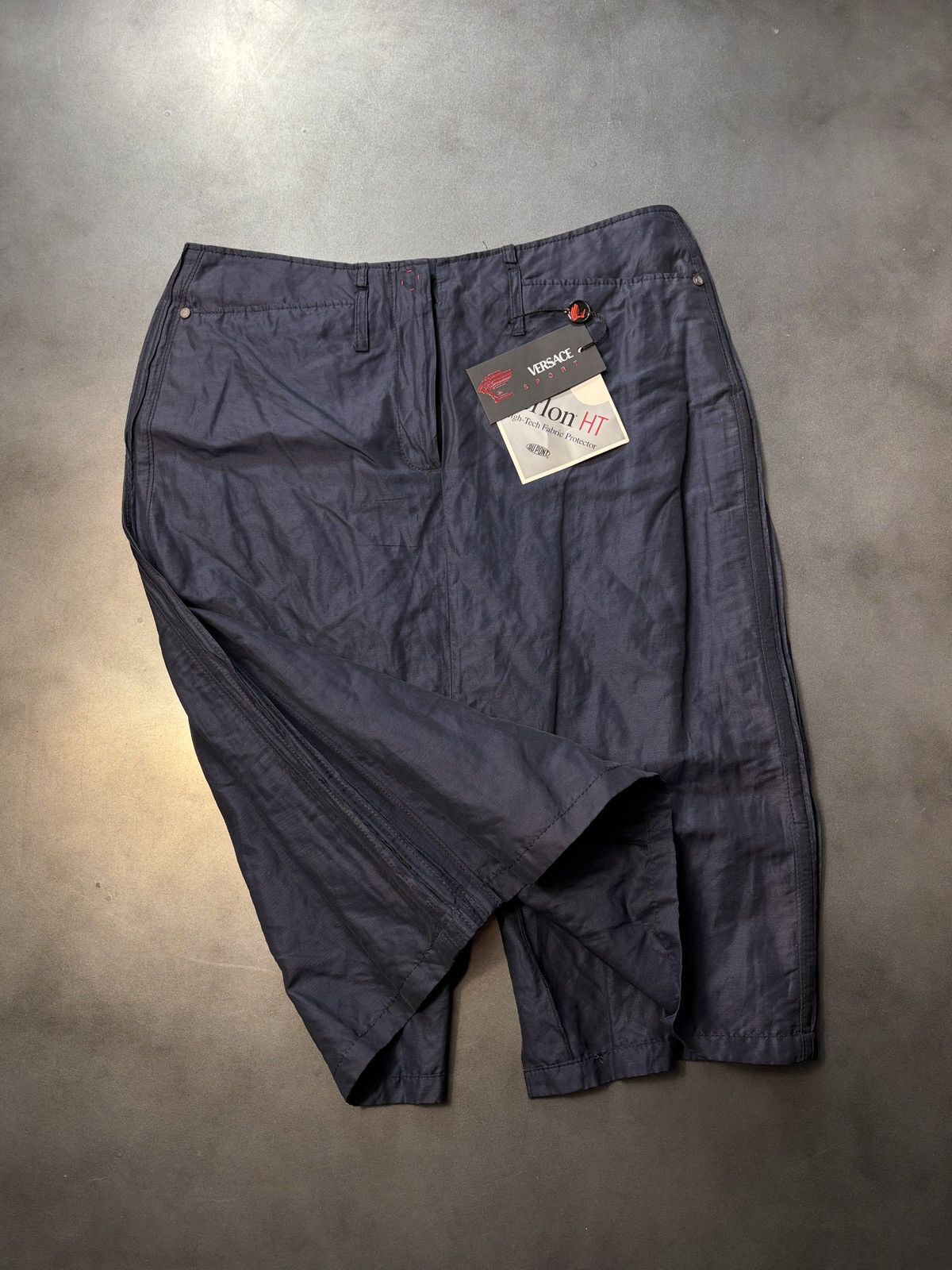 Versace × Vintage Vintage Versace Sport Skirt Nylon 2000s 1990s Deadstock Size 28" / US 6 / IT 42 - 1 Thumbnail