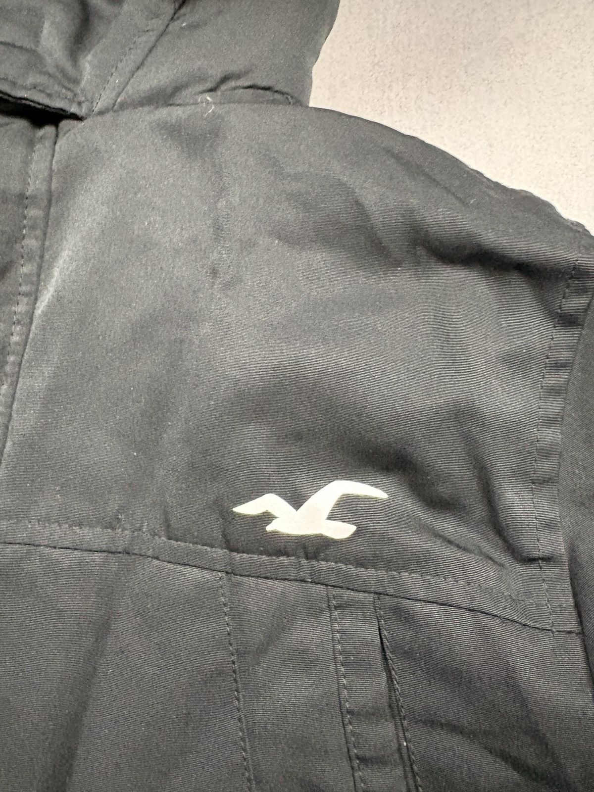 Hollister Hollister Black Faux Fur Lined Parka Jacket XS Y2K Size XS / US 0-2 / IT 36-38 - 7 Thumbnail