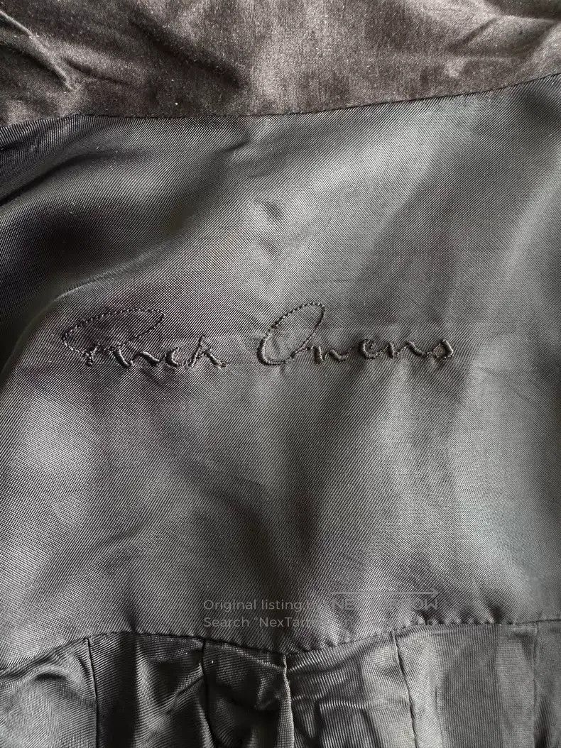 Rick Owens Rick Owens Black sheepskin jacket Size XS / US 0-2 / IT 36-38 - 4 Thumbnail