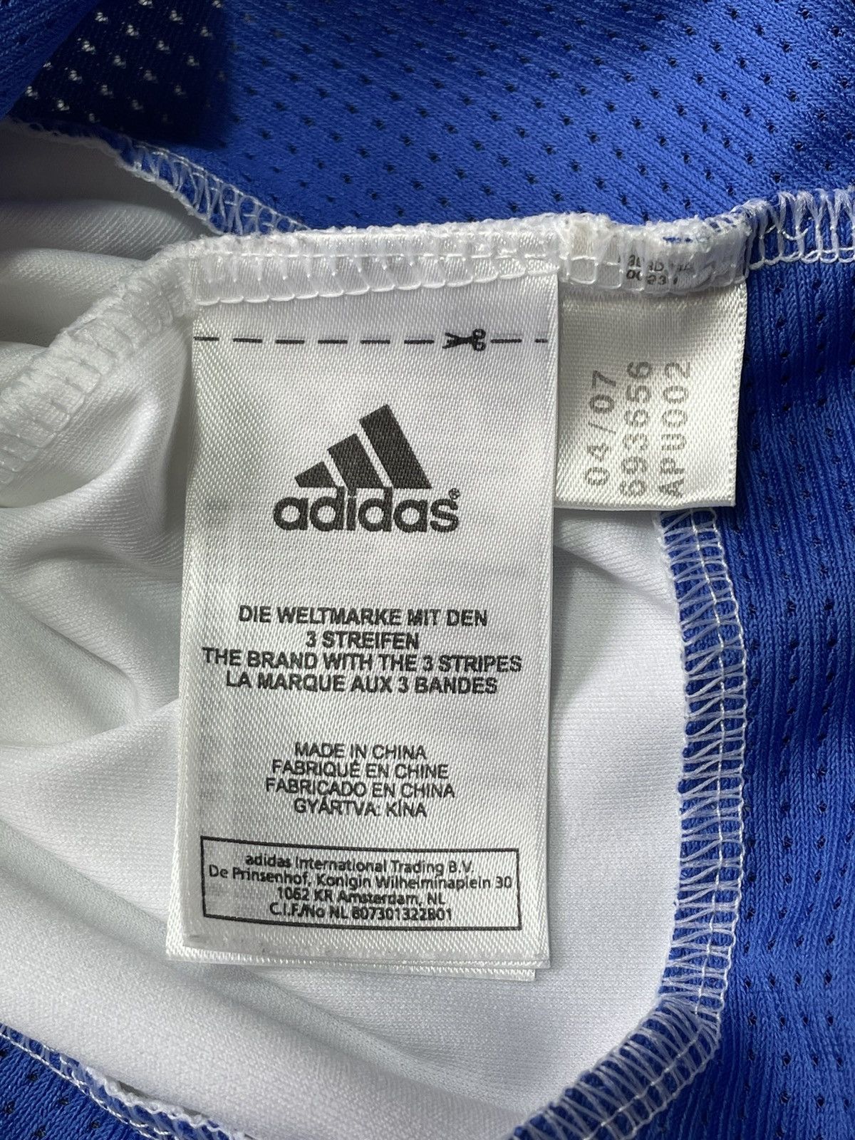 Adidas Adidas Chelsea Football Train Vest Shirt Soccer Jersey Size US S / EU 44-46 / 1 - 7 Thumbnail