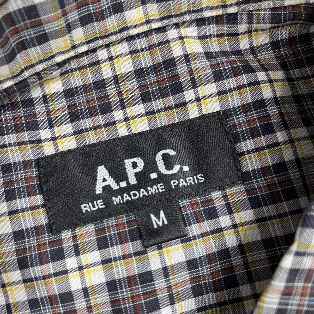 A.P.C. Vintage A.P.C. 90’s Y2K plaid Shirt Size US M / EU 48-50 / 2 - 4 Thumbnail