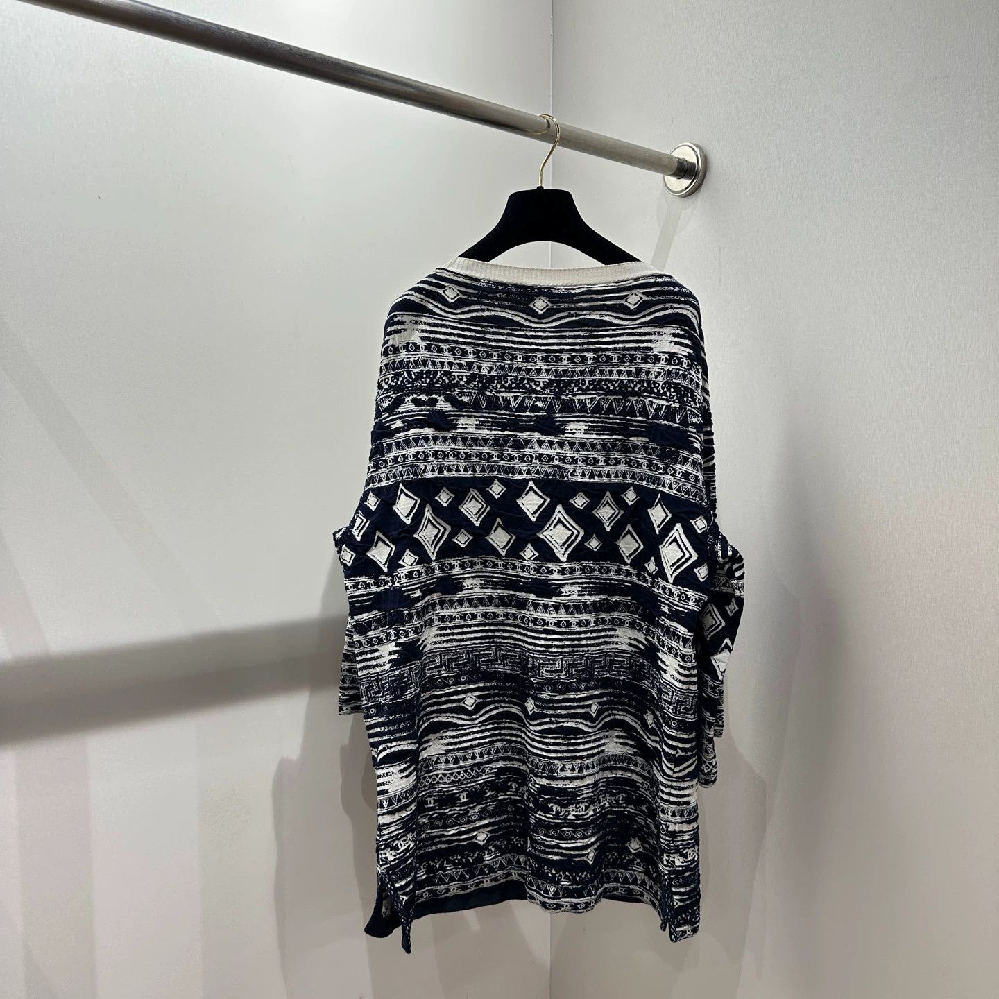 Chanel Chanel mar534 logo print 7-sleeve knit sweater 42 Size M / US 6-8 / IT 42-44 - 2 Thumbnail