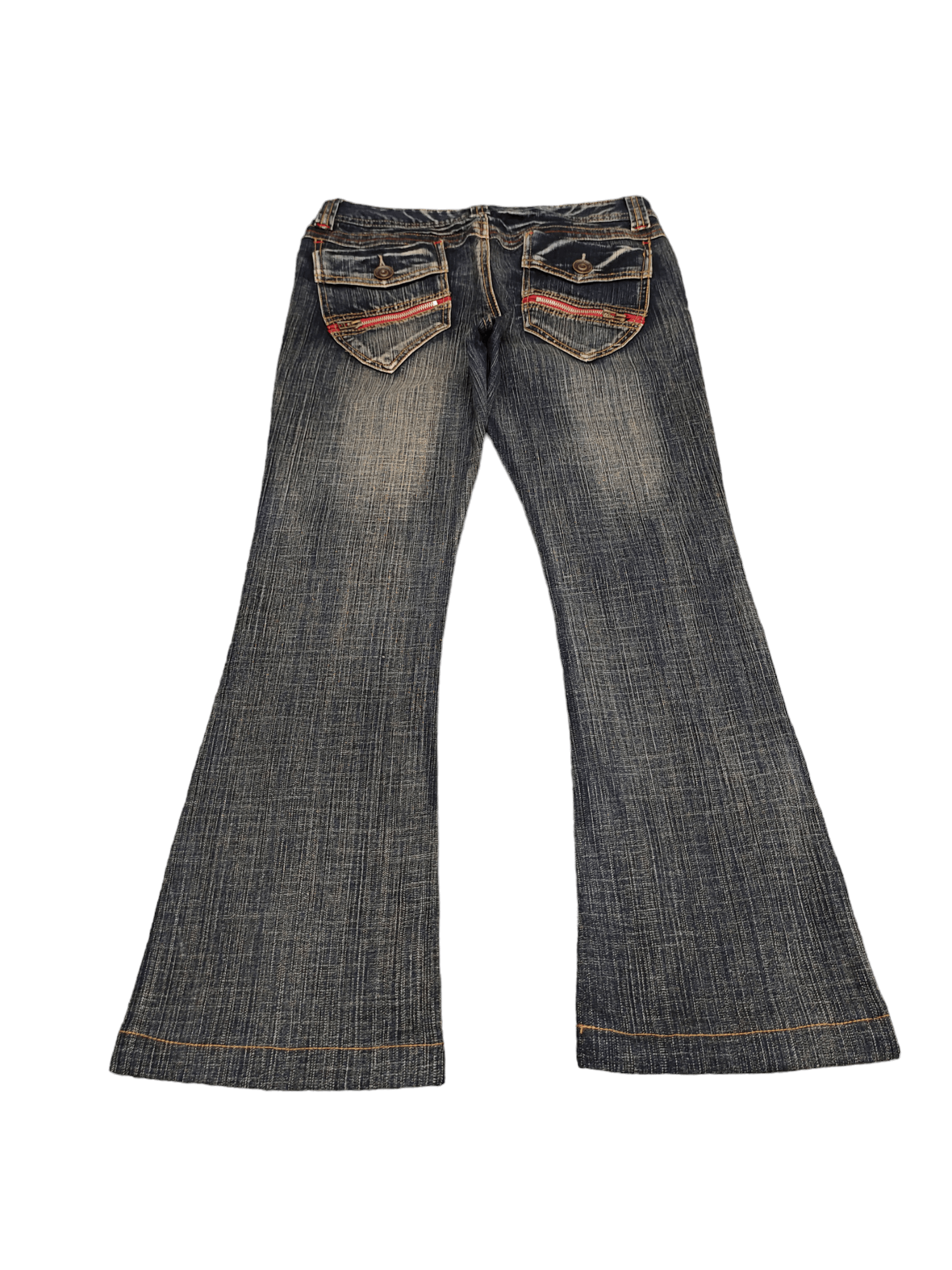 Hysteric Glamour × Undercover Flare Jeans The Vintage Faded Low Rise Boot Cut Y2k Goa lgb Size US 31 - 11 Thumbnail