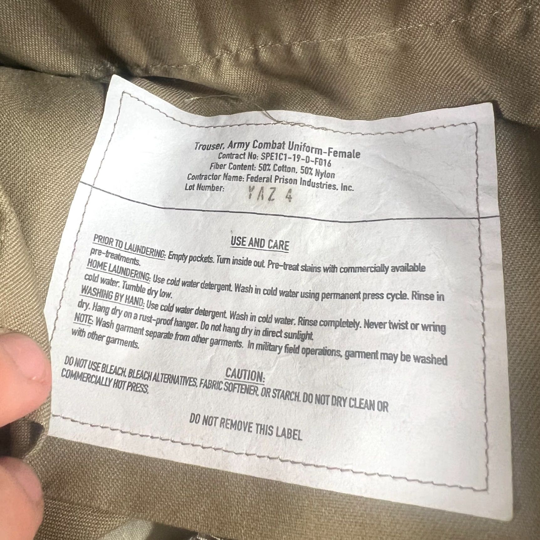 Vintage US Army Combat Uniform Female Trousers Pants MultiCam Size 25 Short Size US 26 / EU 42 - 7 Thumbnail