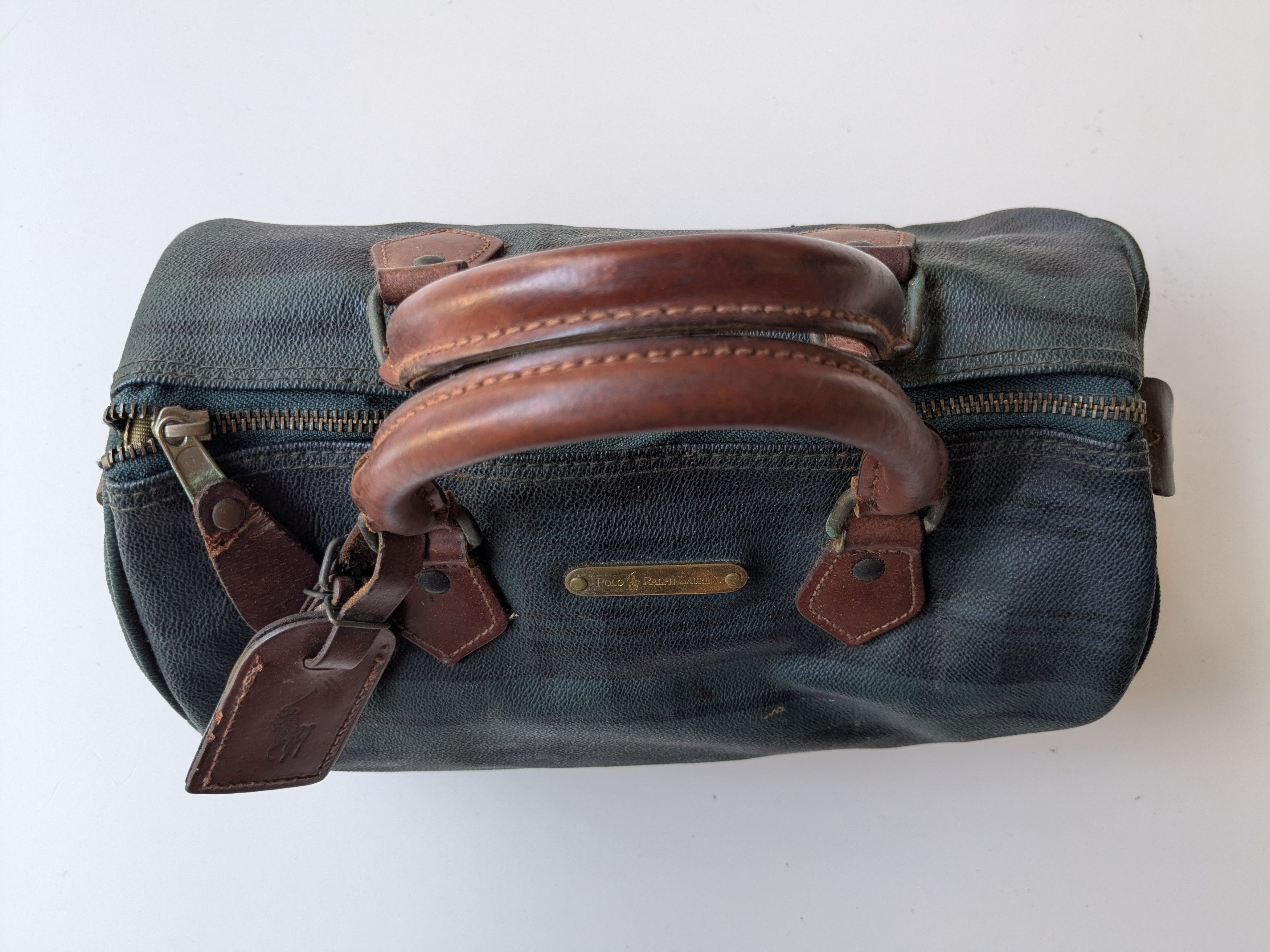Polo Ralph Lauren Vintage Polo Ralph Lauren Blackwatch Plaid Speedy Boston bag Size ONE SIZE - 5 Thumbnail