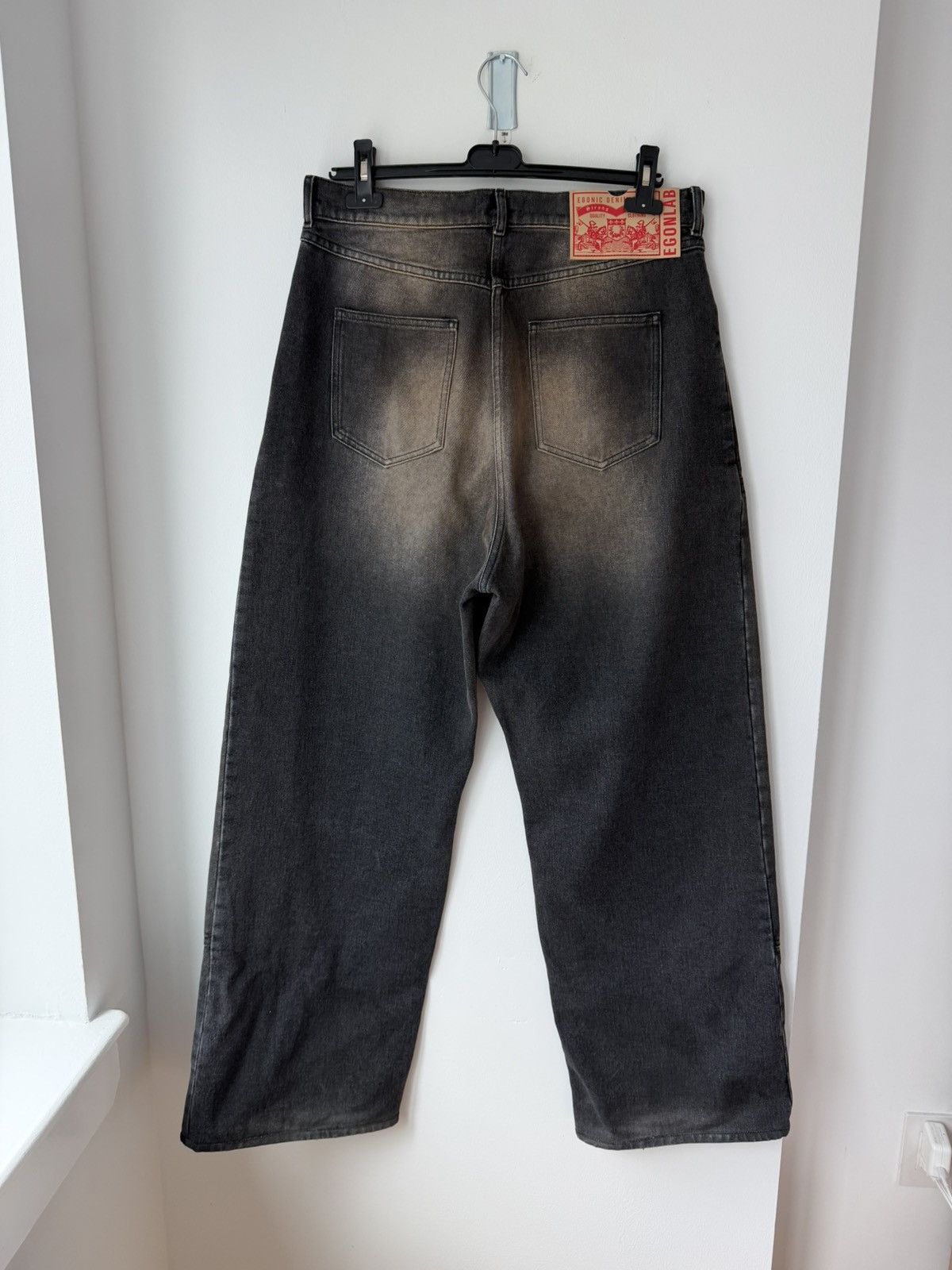 Egon Lab Egon Lab Double Knee Jeans Size US 33 - 3 Thumbnail