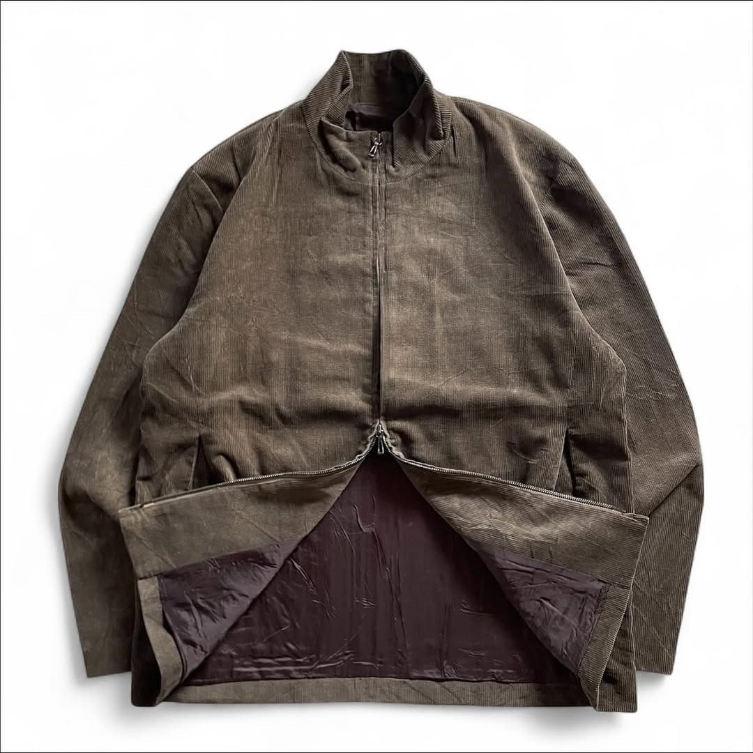 Issey Miyake TETE HOMME Hidden Pocket Corduroy Jacket Size US L / EU 52-54 / 3 - 7 Thumbnail