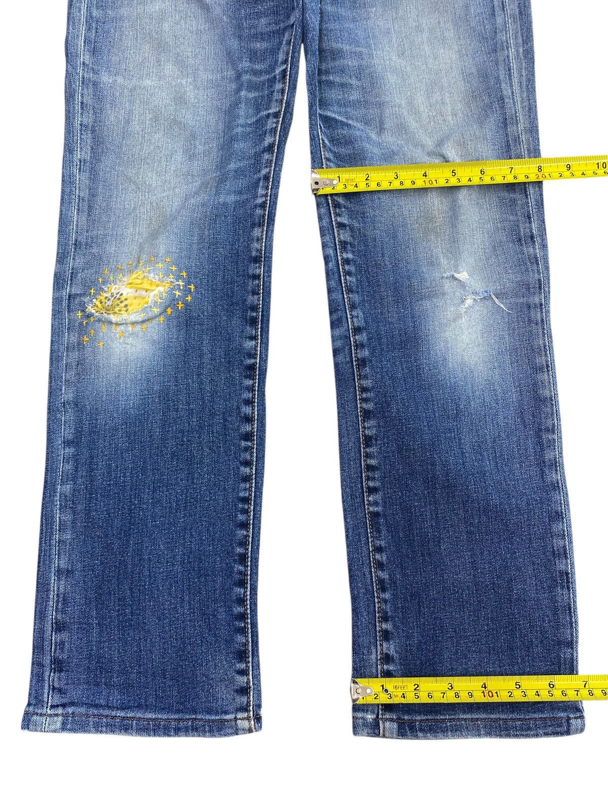 Levi's Levi’s 511 Whiskers Faded Wash Style Ripped Jeans Size US 30 / EU 46 - 8 Thumbnail