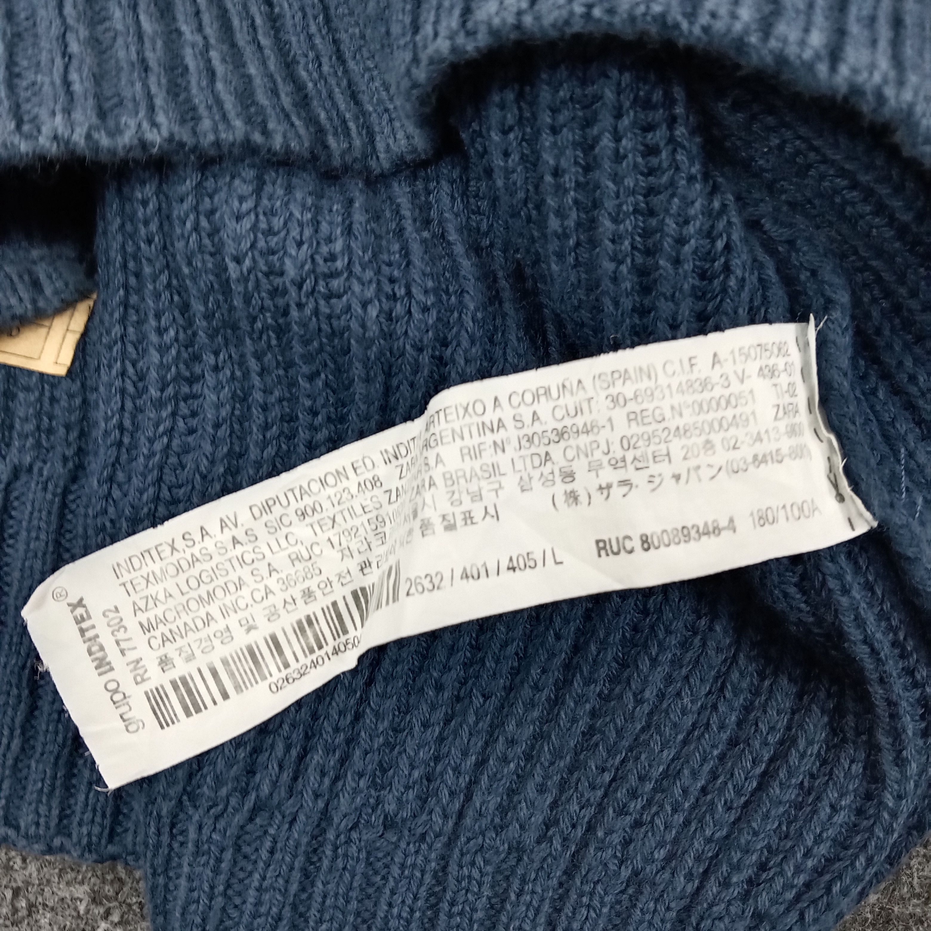 Vintage × Zara ZARA x SKULLS Japanese Style Custom Knitwear C229N16 Size US S / EU 44-46 / 1 - 8 Thumbnail
