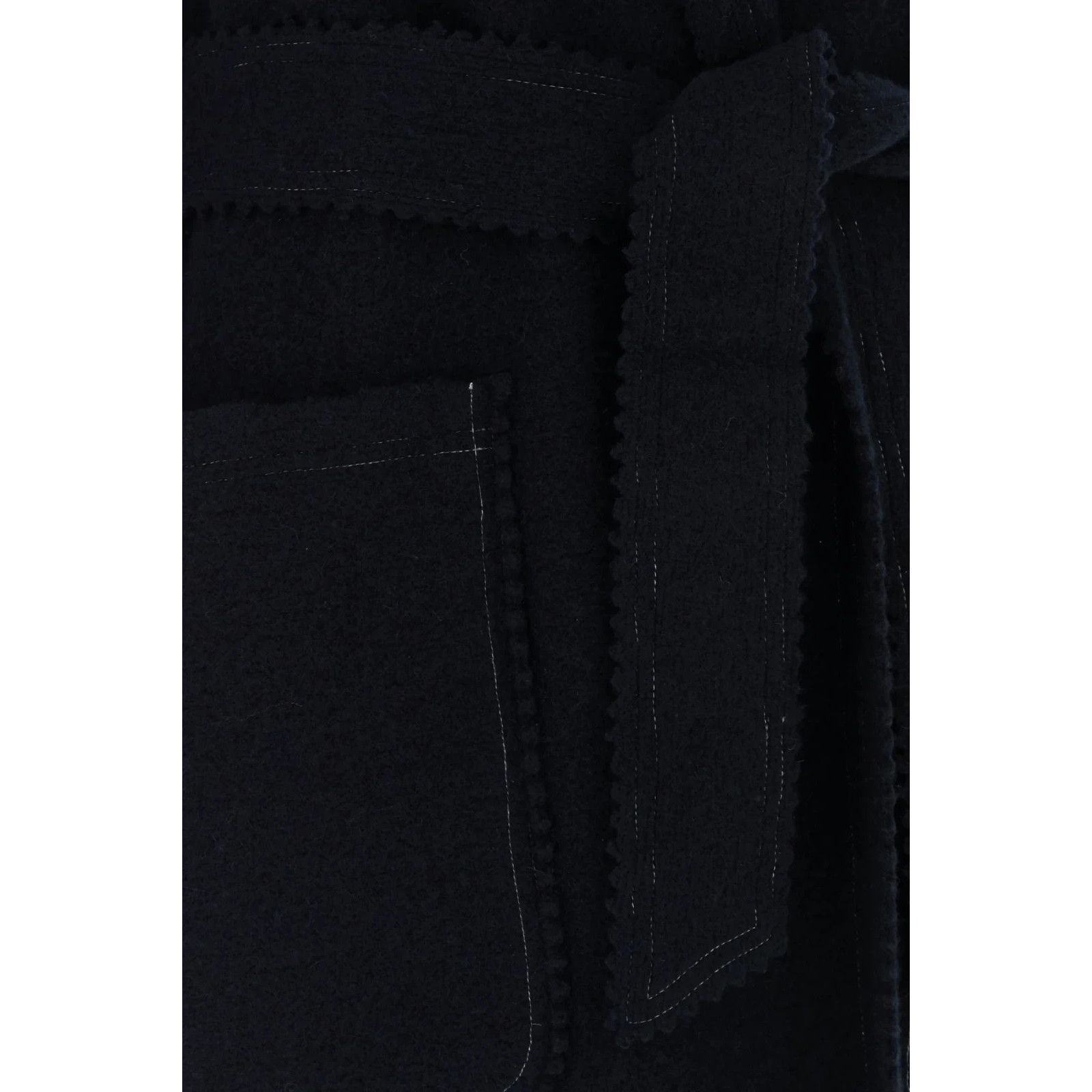 Max Mara MAX MARA Jene Midnight Blue Wool Blend Coat New & Authentic Size S / US 4 / IT 40 - 3 Thumbnail