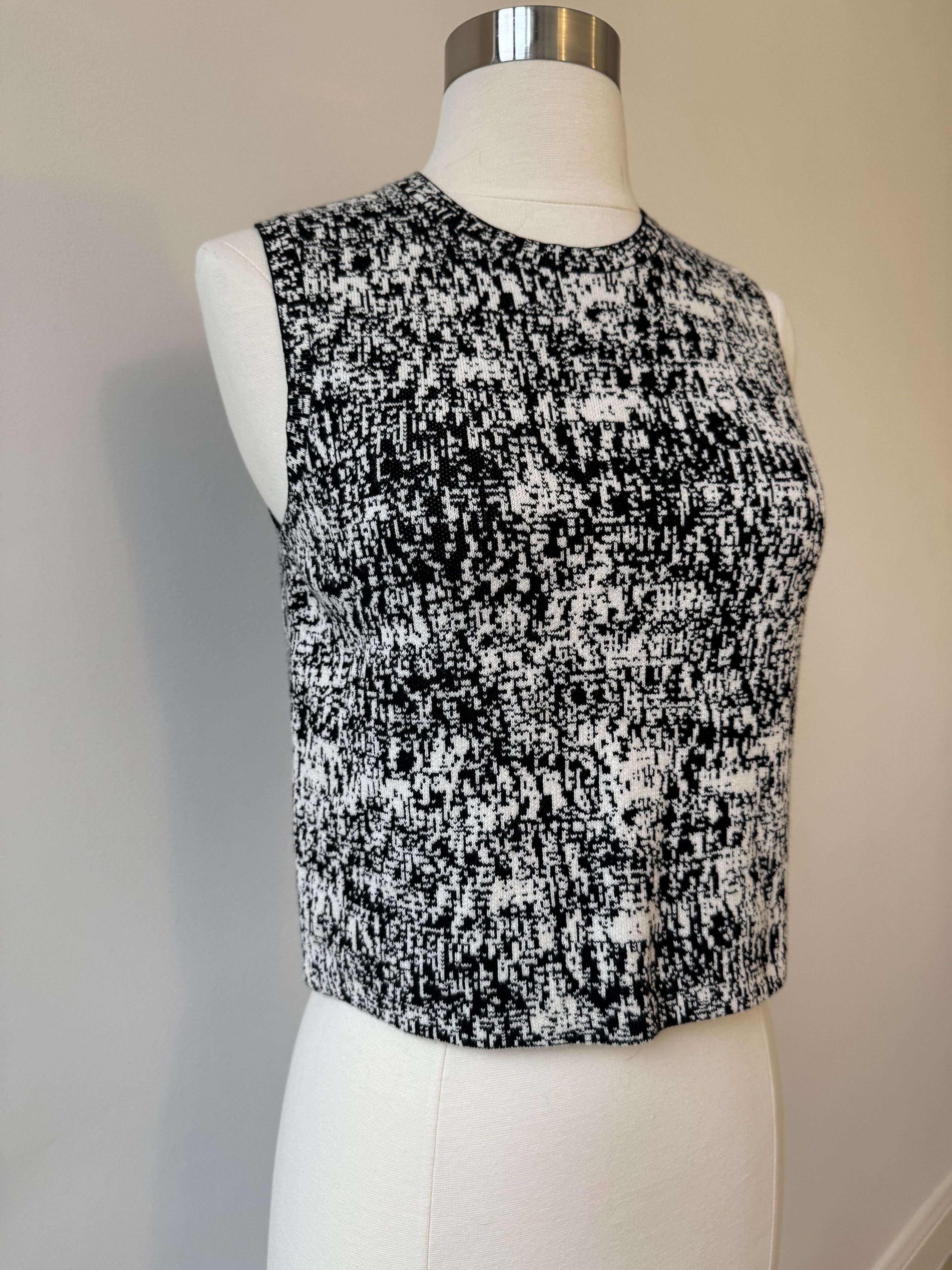 Theory Theory Breeta Tweedscape Crop Top - Small Size S / US 4 / IT 40 - 8 Thumbnail